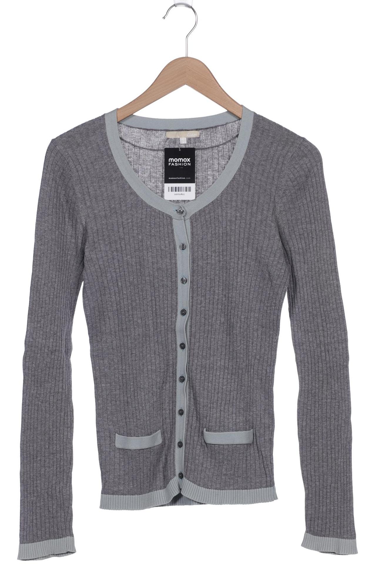 

etam Damen Strickjacke, grau, Gr. 38