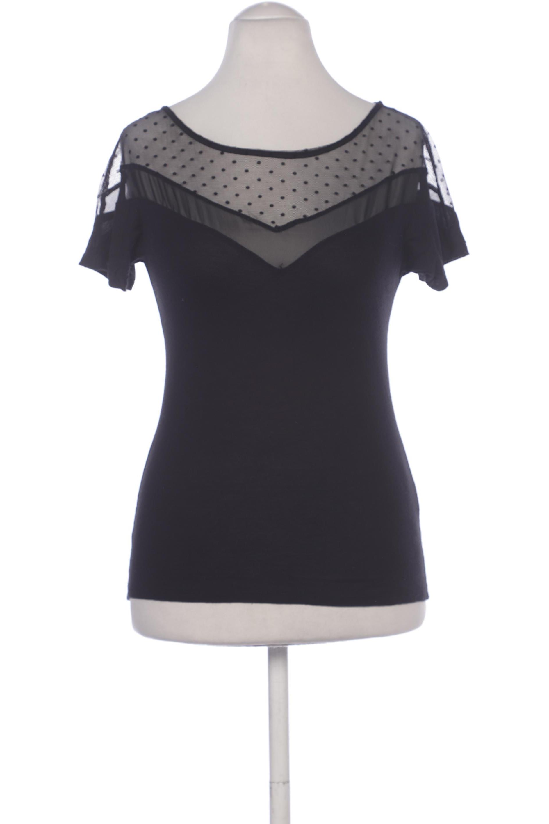 

etam Damen T-Shirt, schwarz, Gr. 36