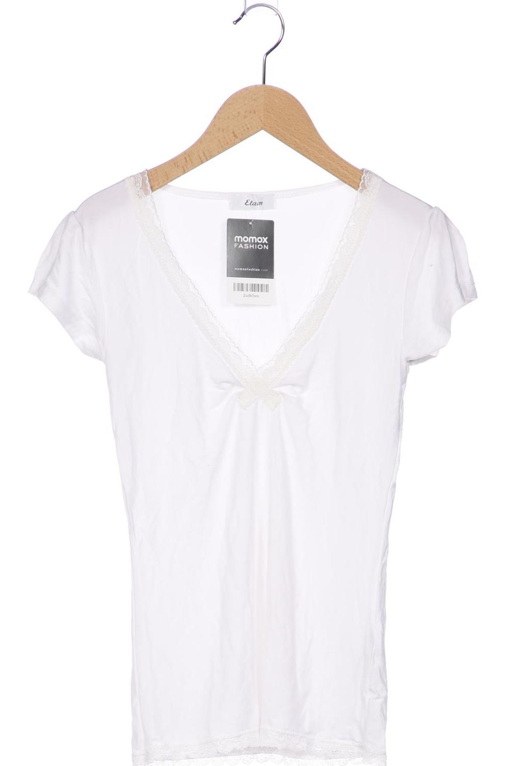 

etam Damen T-Shirt, weiß, Gr. 36