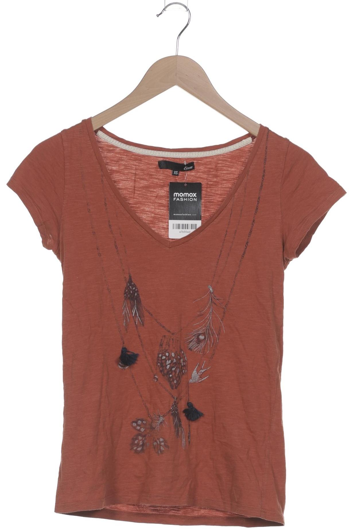 

etam Damen T-Shirt, orange, Gr. 34