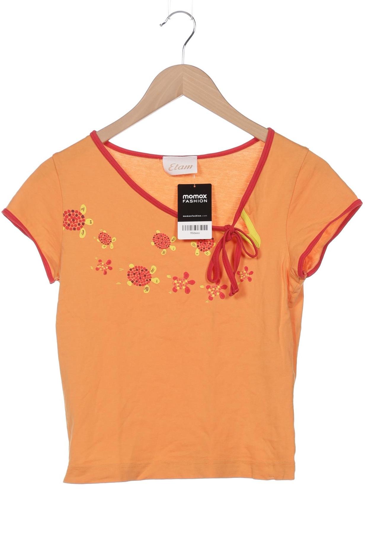 

etam Damen T-Shirt, orange, Gr. 38