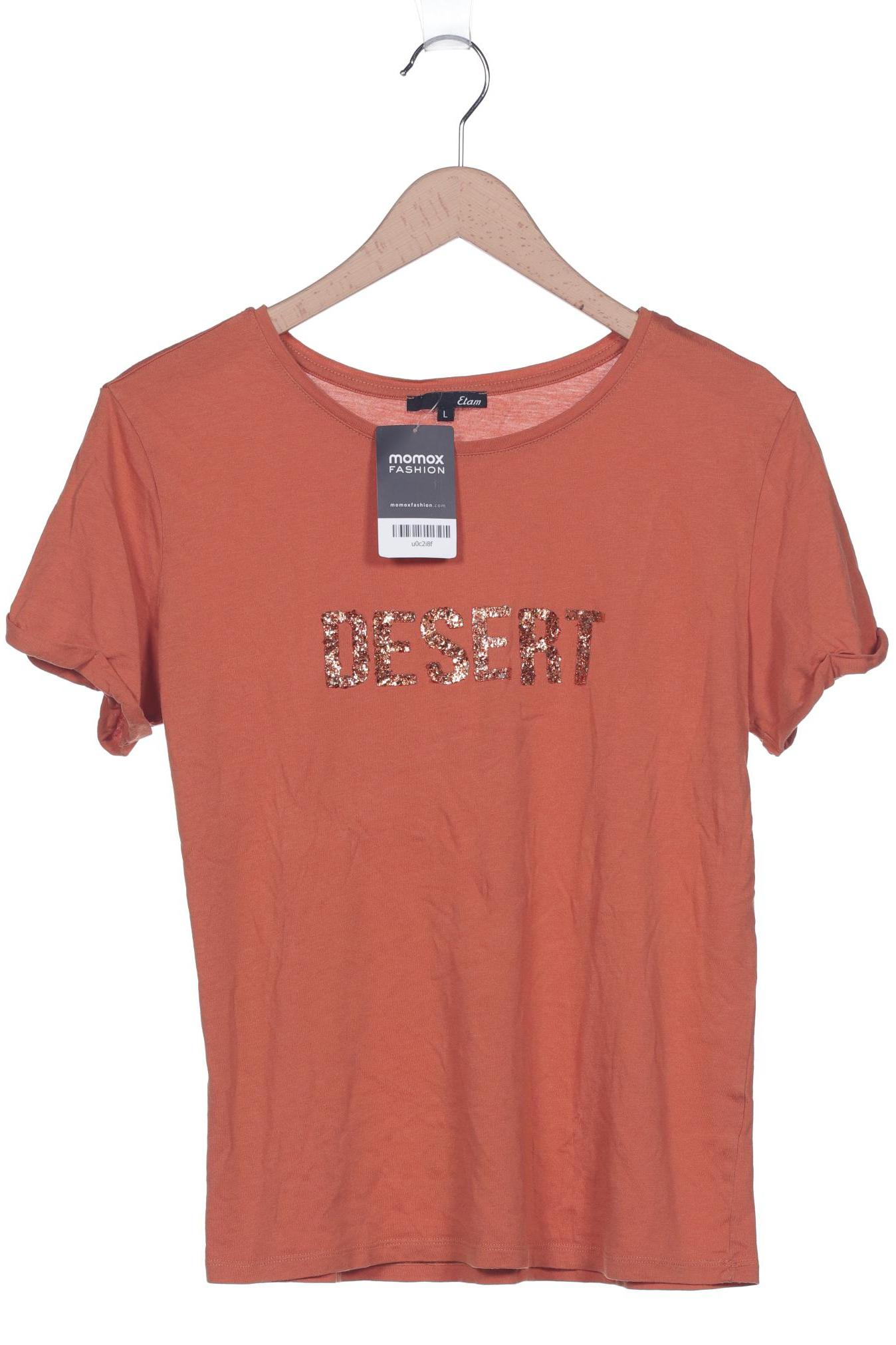 

etam Damen T-Shirt, orange, Gr. 42