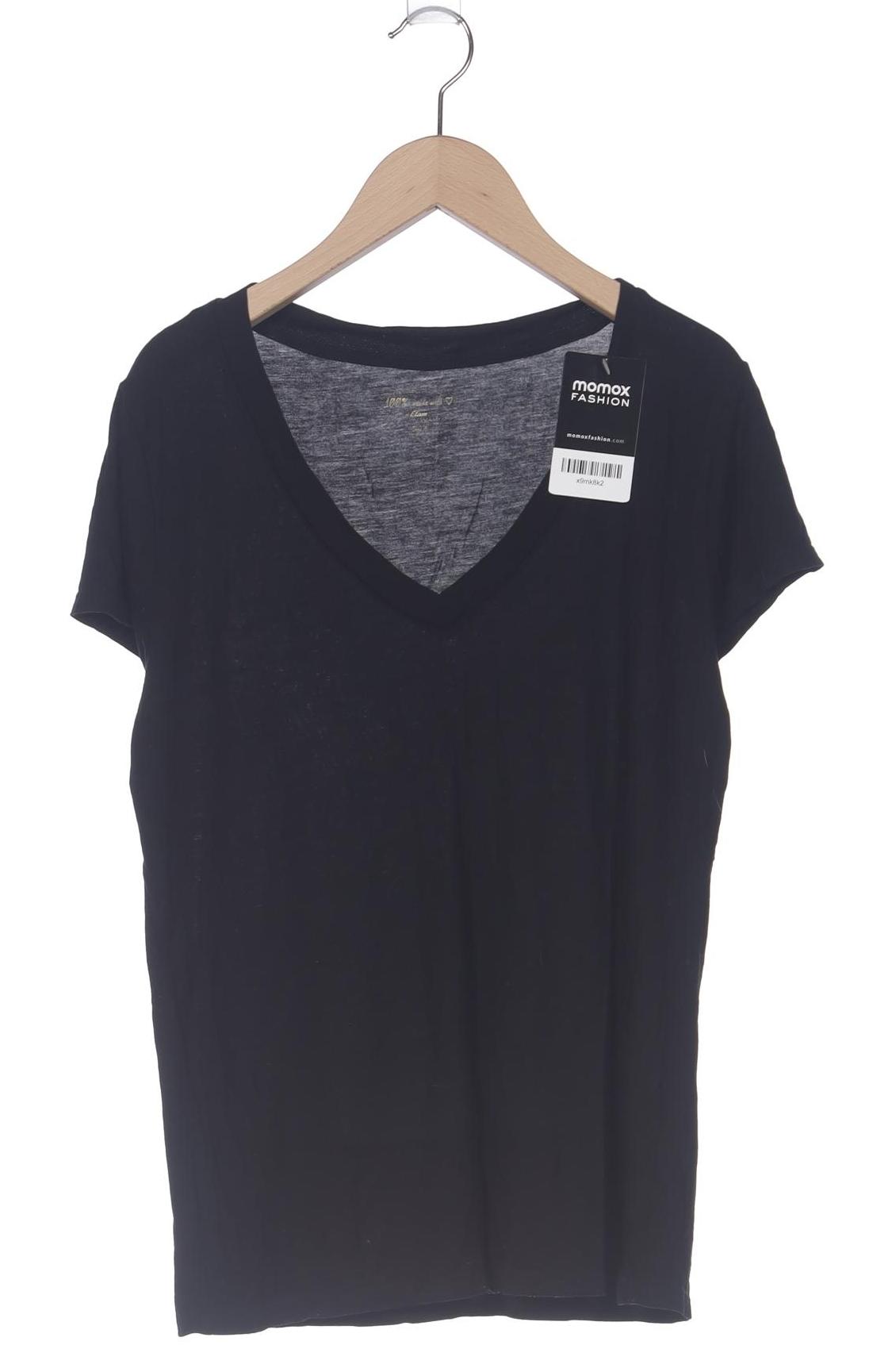 

etam Damen T-Shirt, schwarz, Gr. 38
