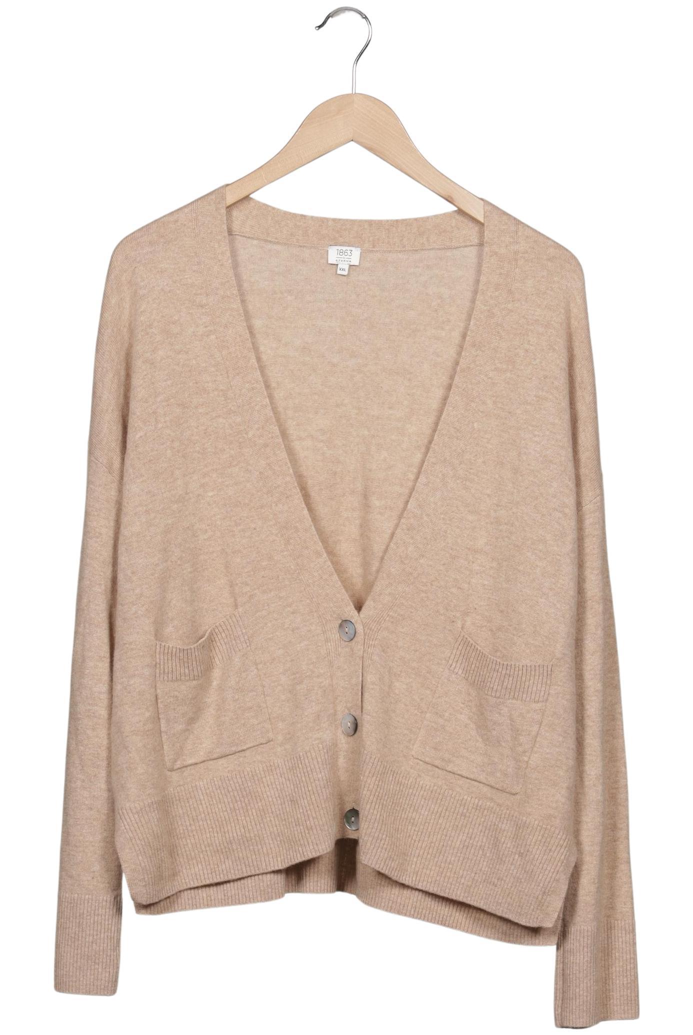 

Eterna 1863 Damen Strickjacke, beige, Gr. 46