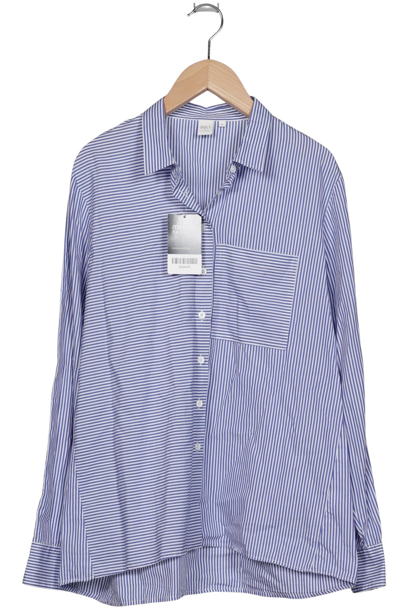 

Eterna 1863 Damen Bluse, blau, Gr. 40