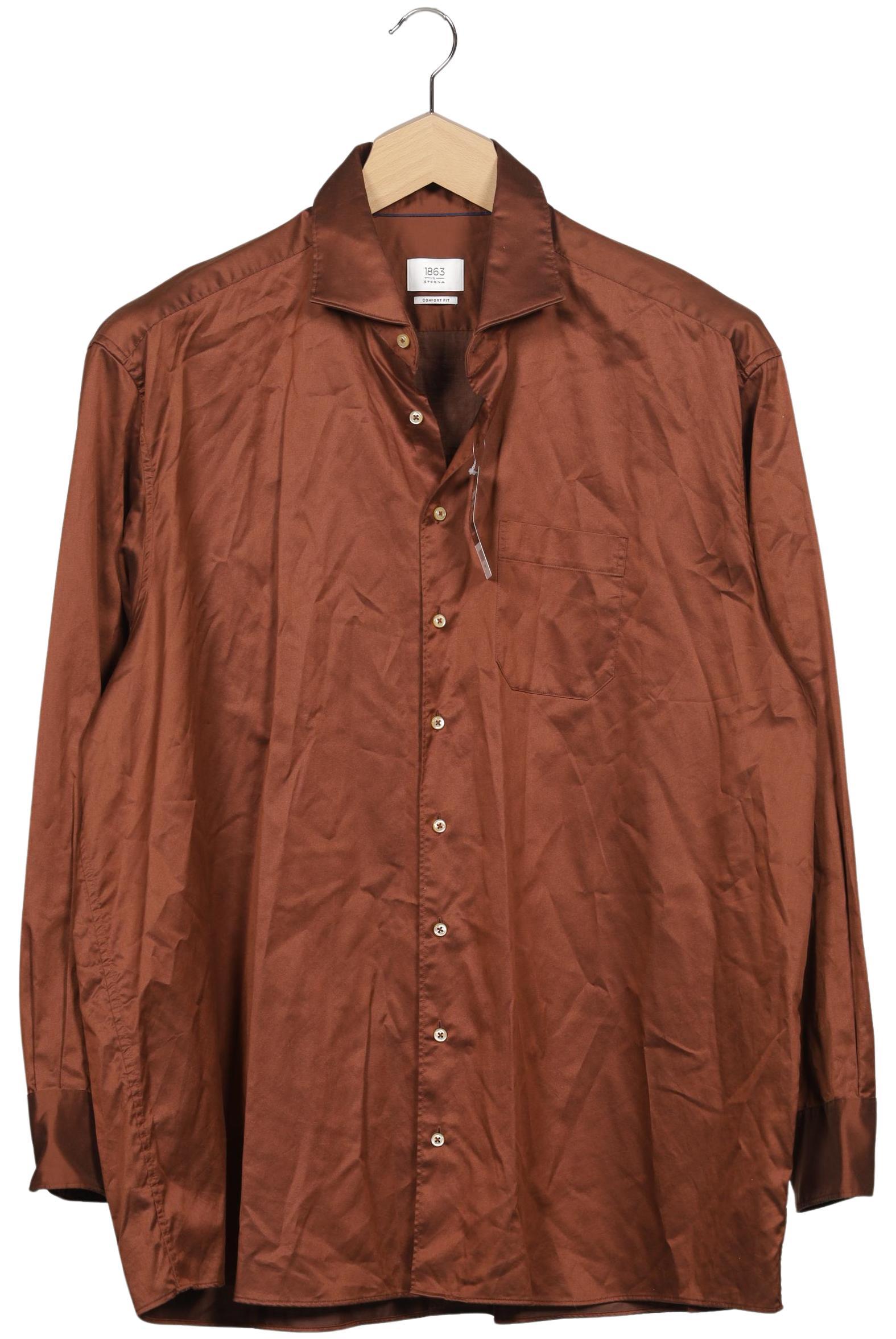 

Eterna 1863 Herren Hemd, braun, Gr. 58