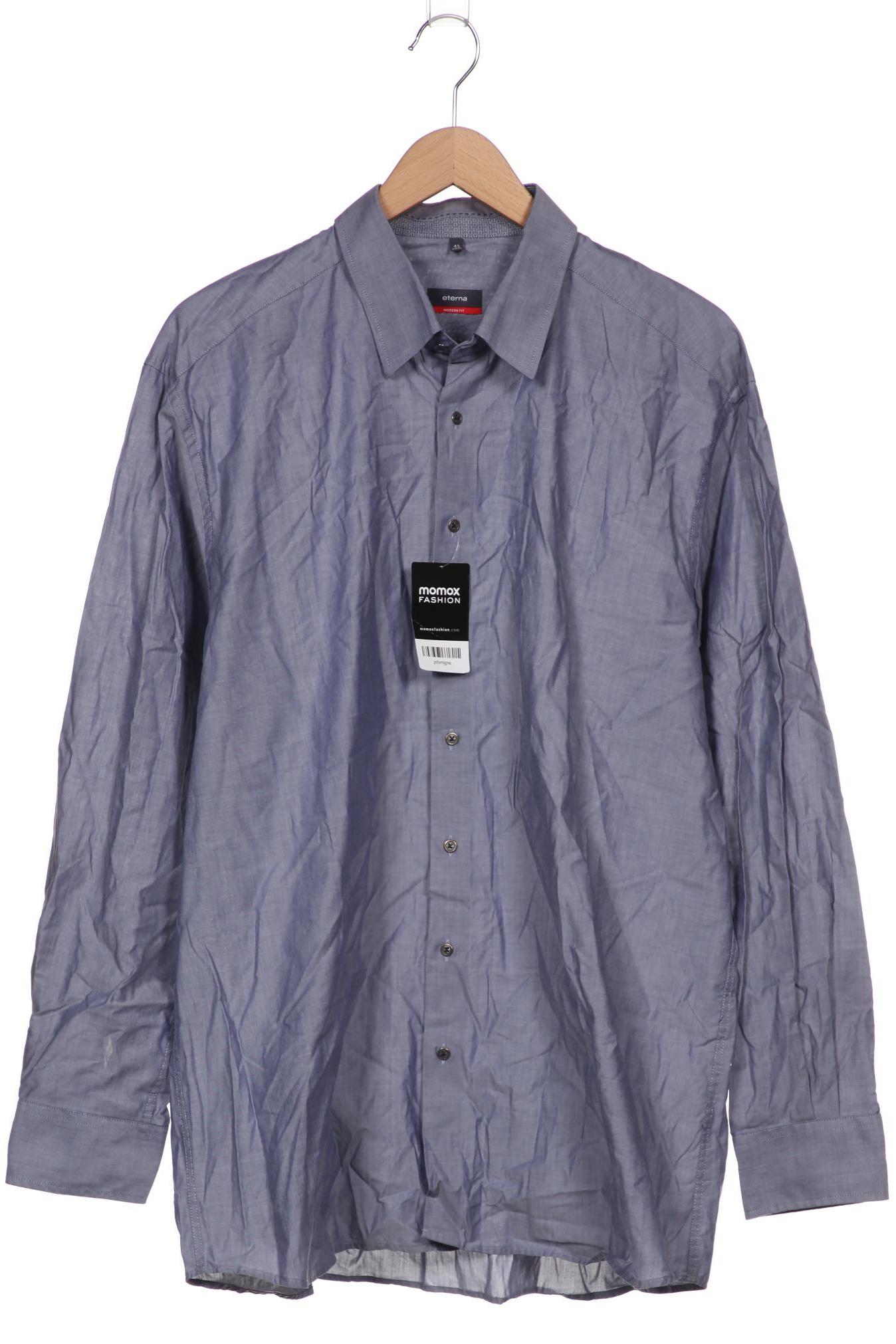 

ETERNA 1863 Herren Hemd, blau