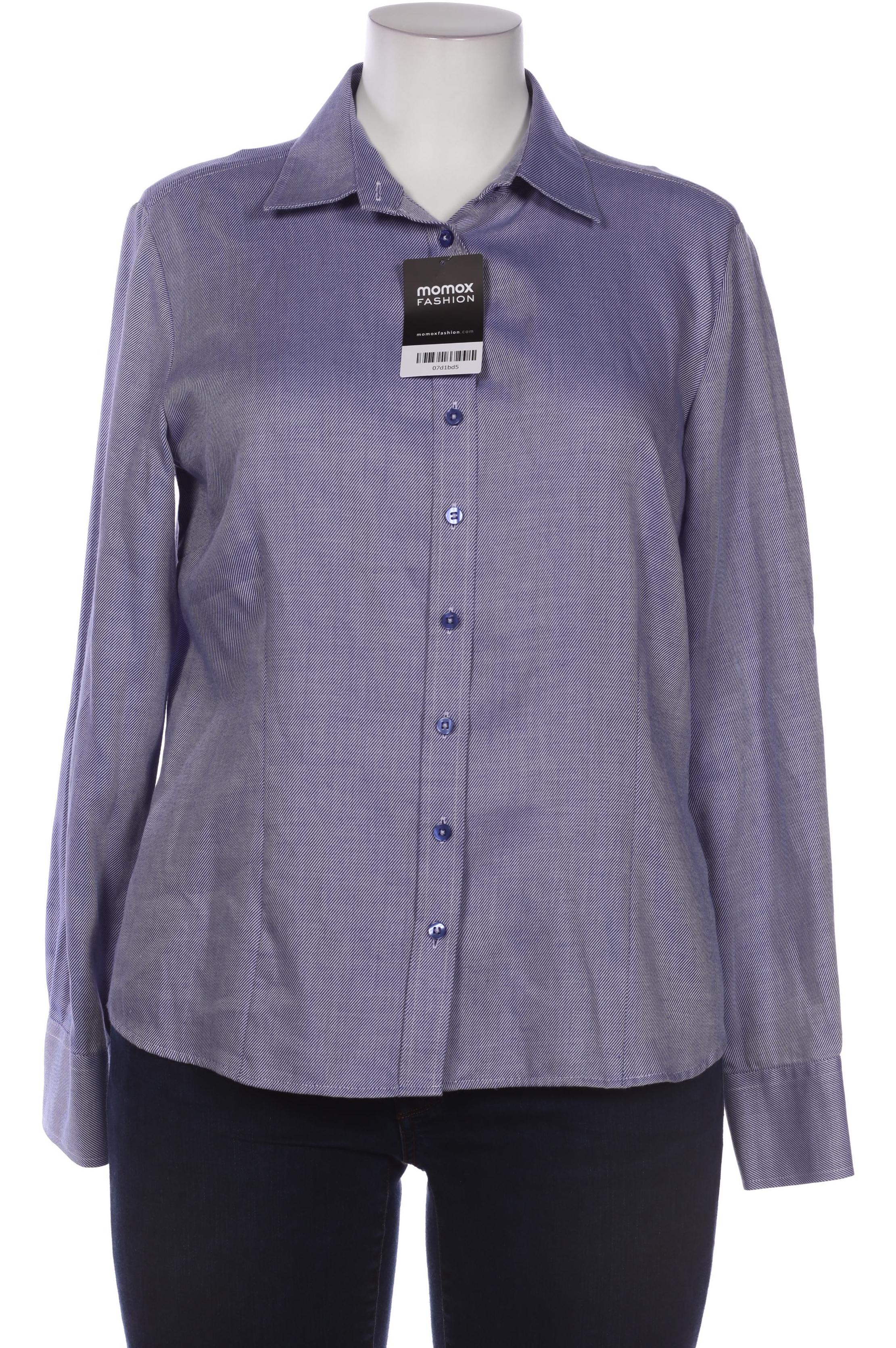 

eterna Damen Bluse, blau, Gr. 42