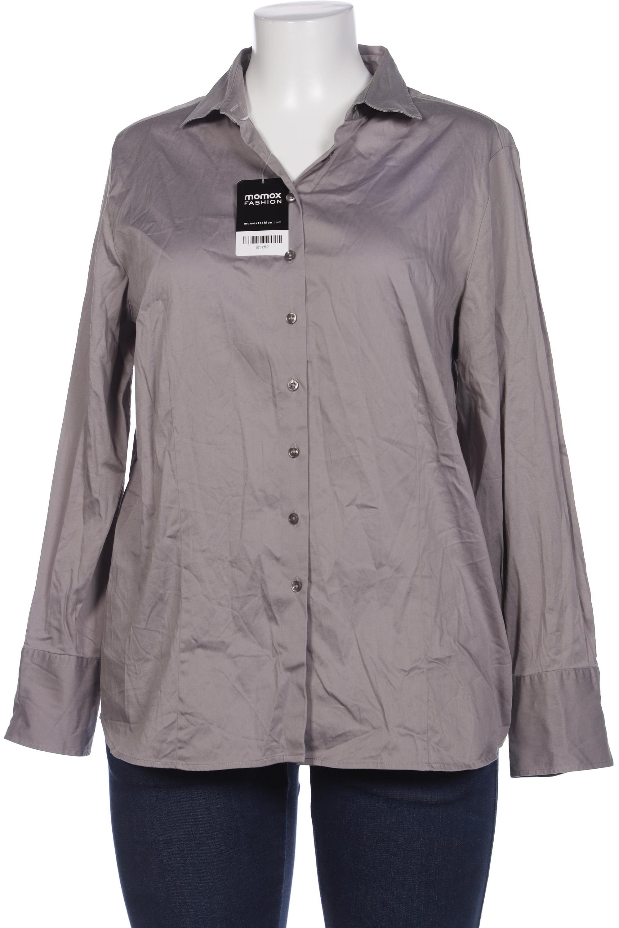 

eterna Damen Bluse, grau, Gr. 46