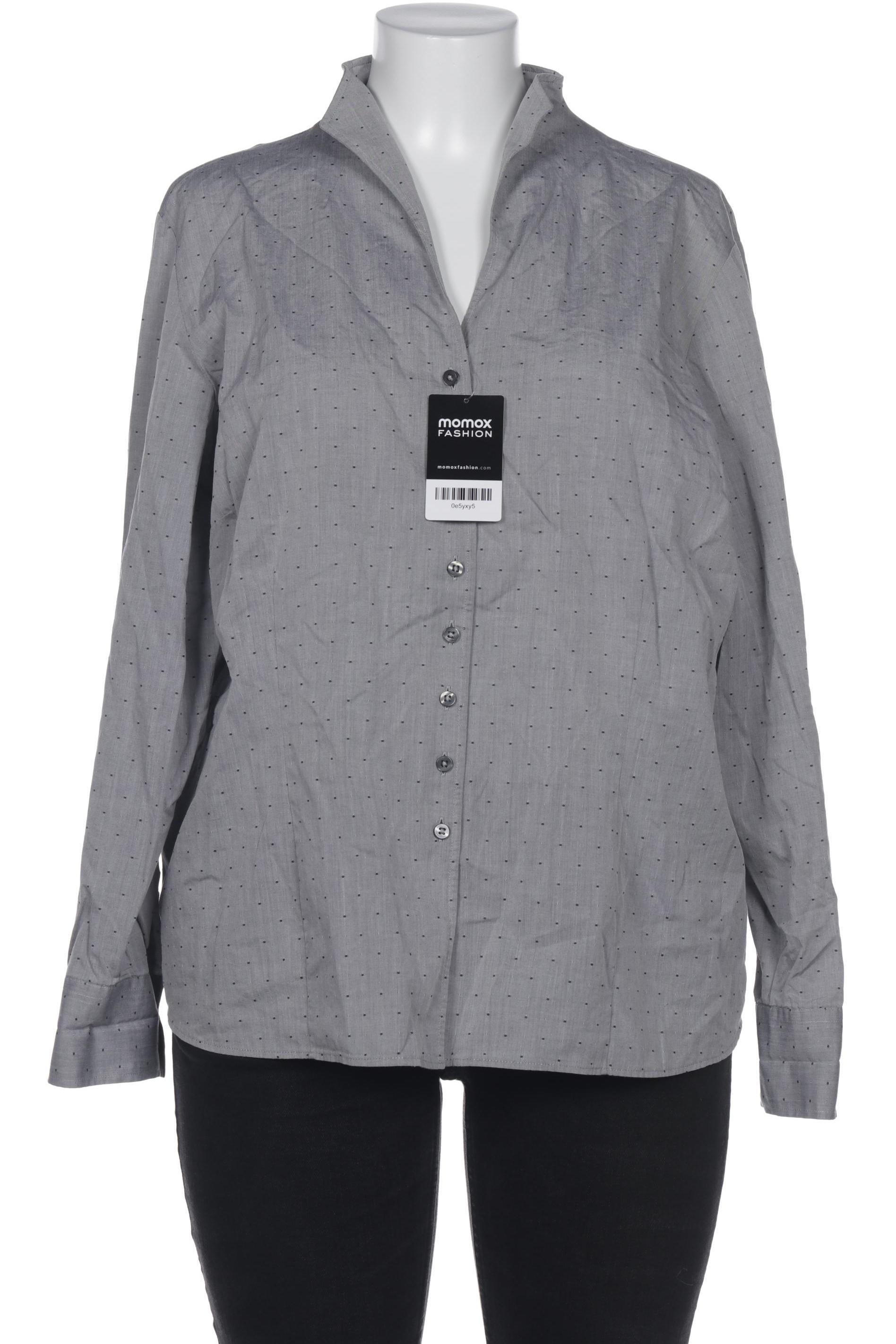 

eterna Damen Bluse, grau, Gr. 50