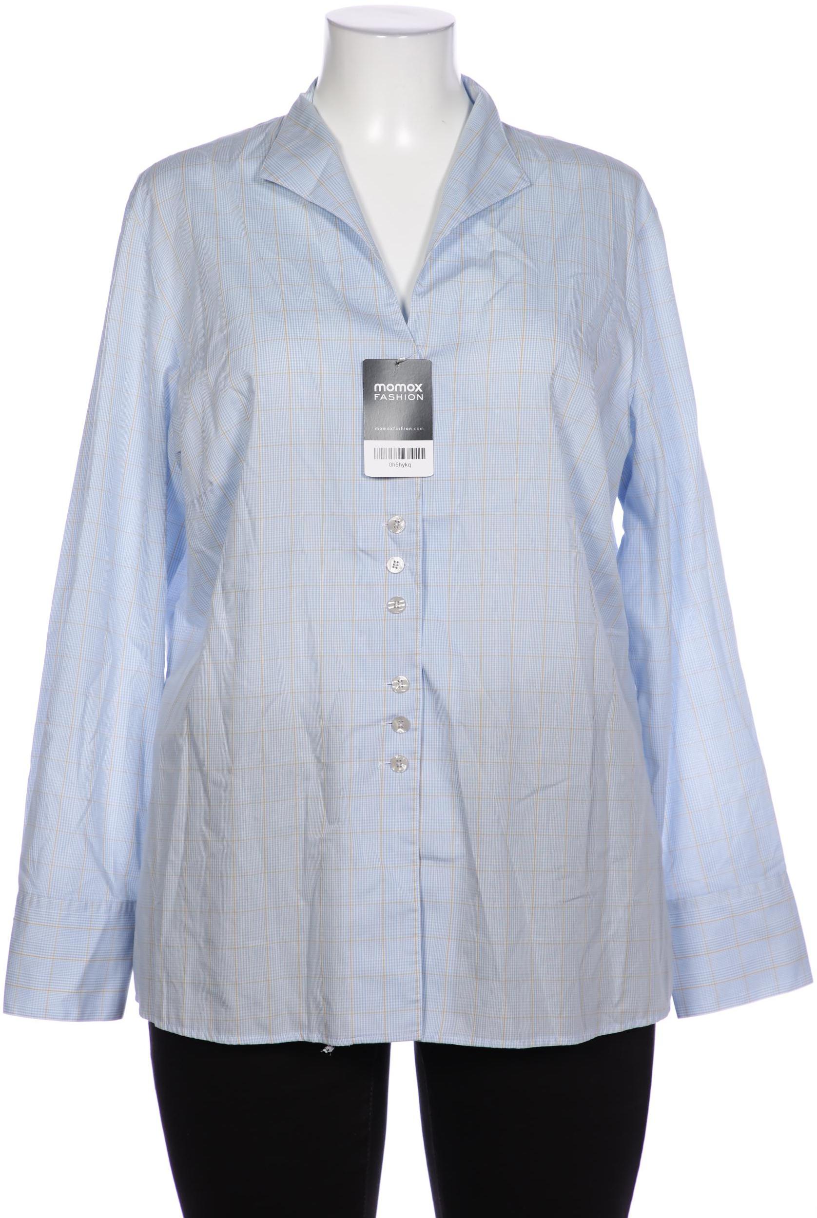 

eterna Damen Bluse, hellblau, Gr. 48
