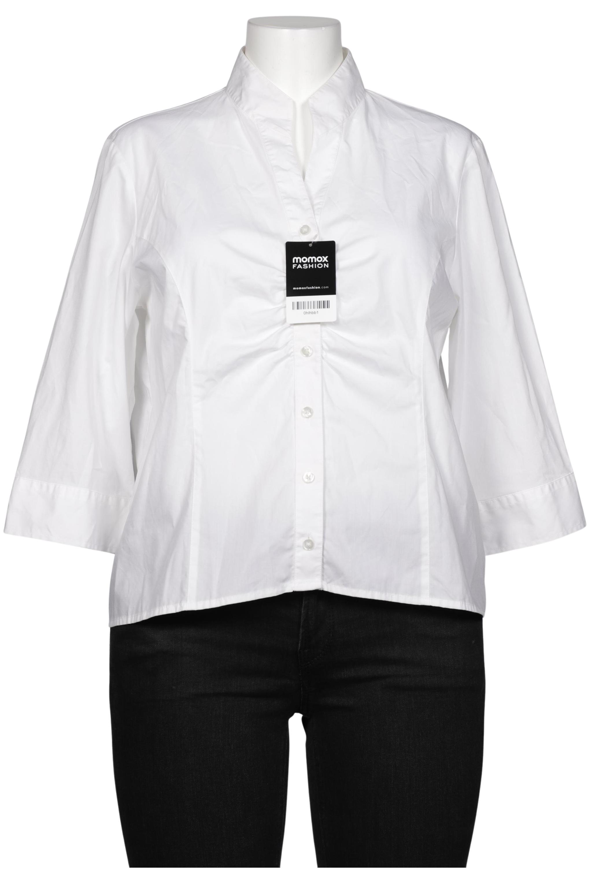 

eterna Damen Bluse, weiß, Gr. 46