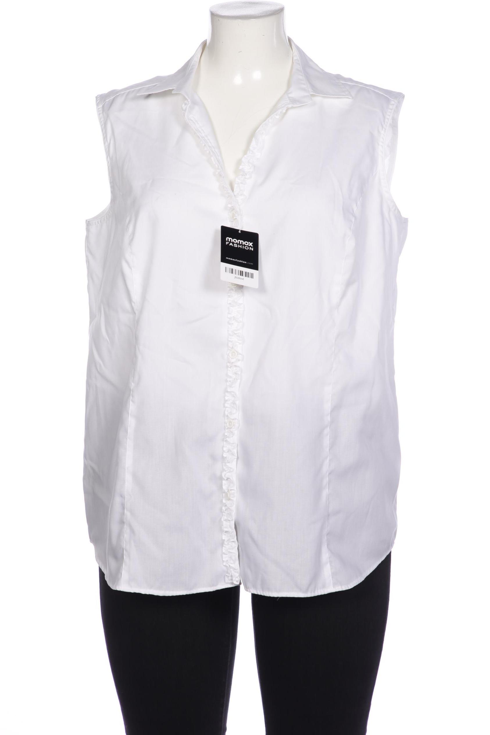

eterna Damen Bluse, weiß, Gr. 46