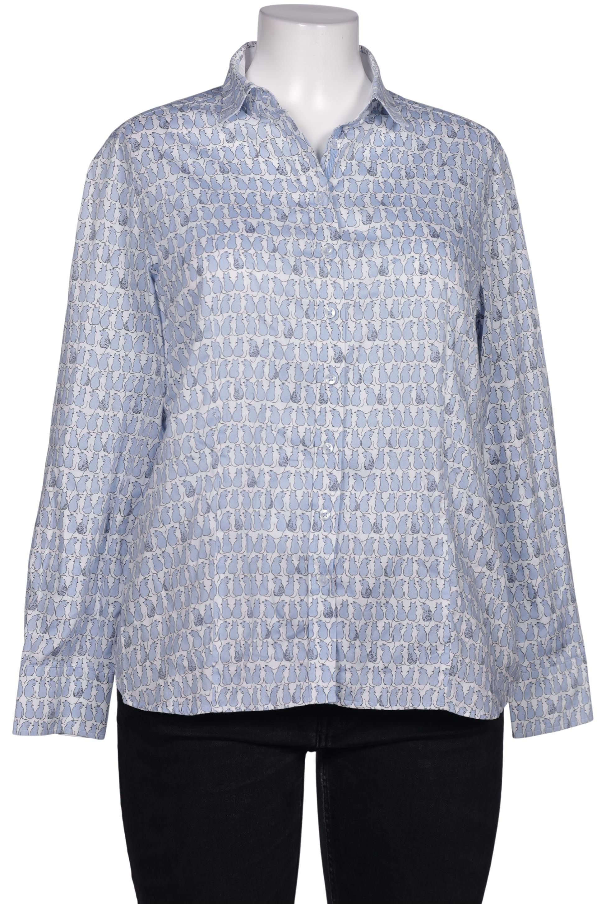 

eterna Damen Bluse, hellblau, Gr. 44