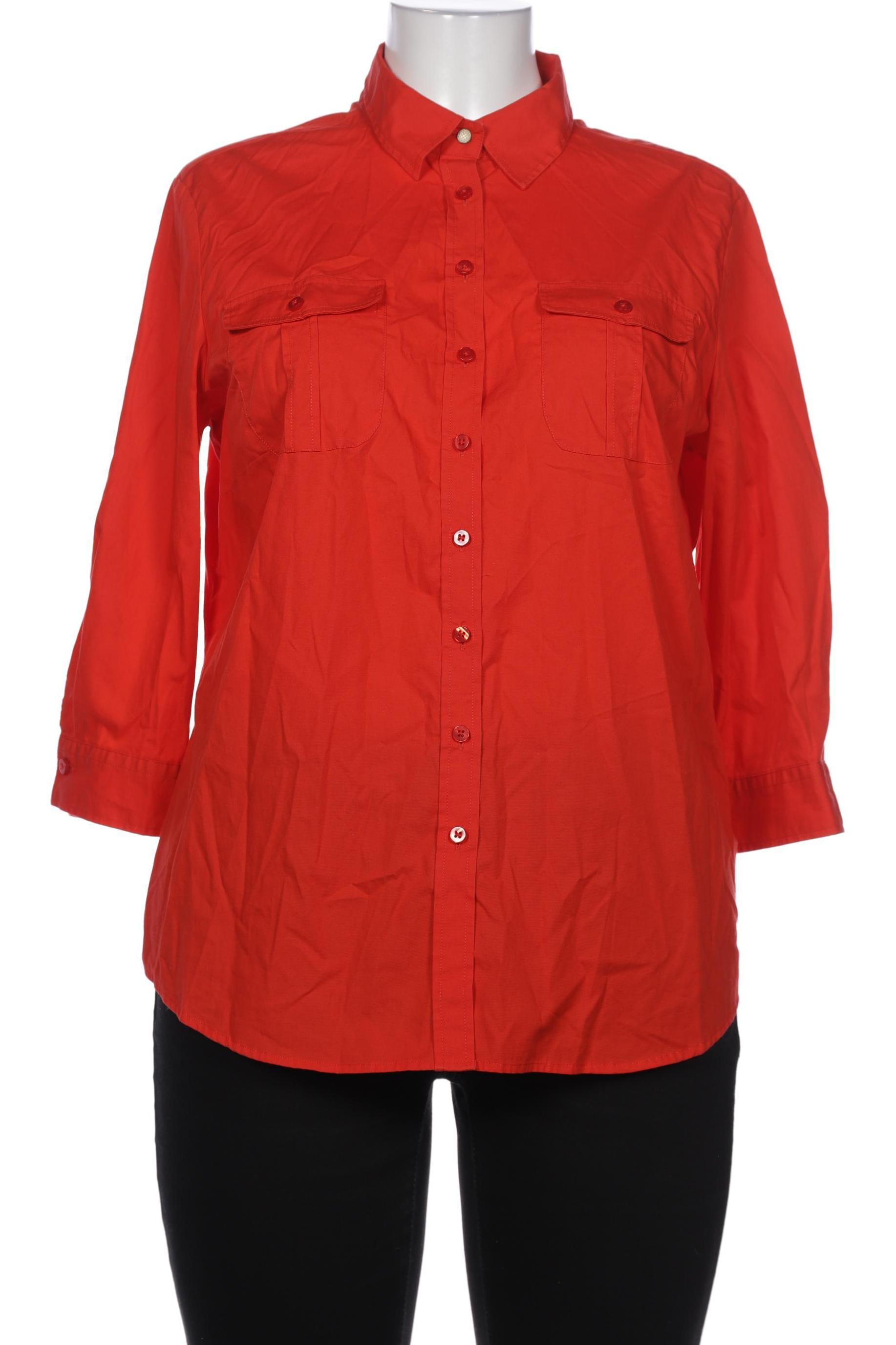 

eterna Damen Bluse, rot, Gr. 44