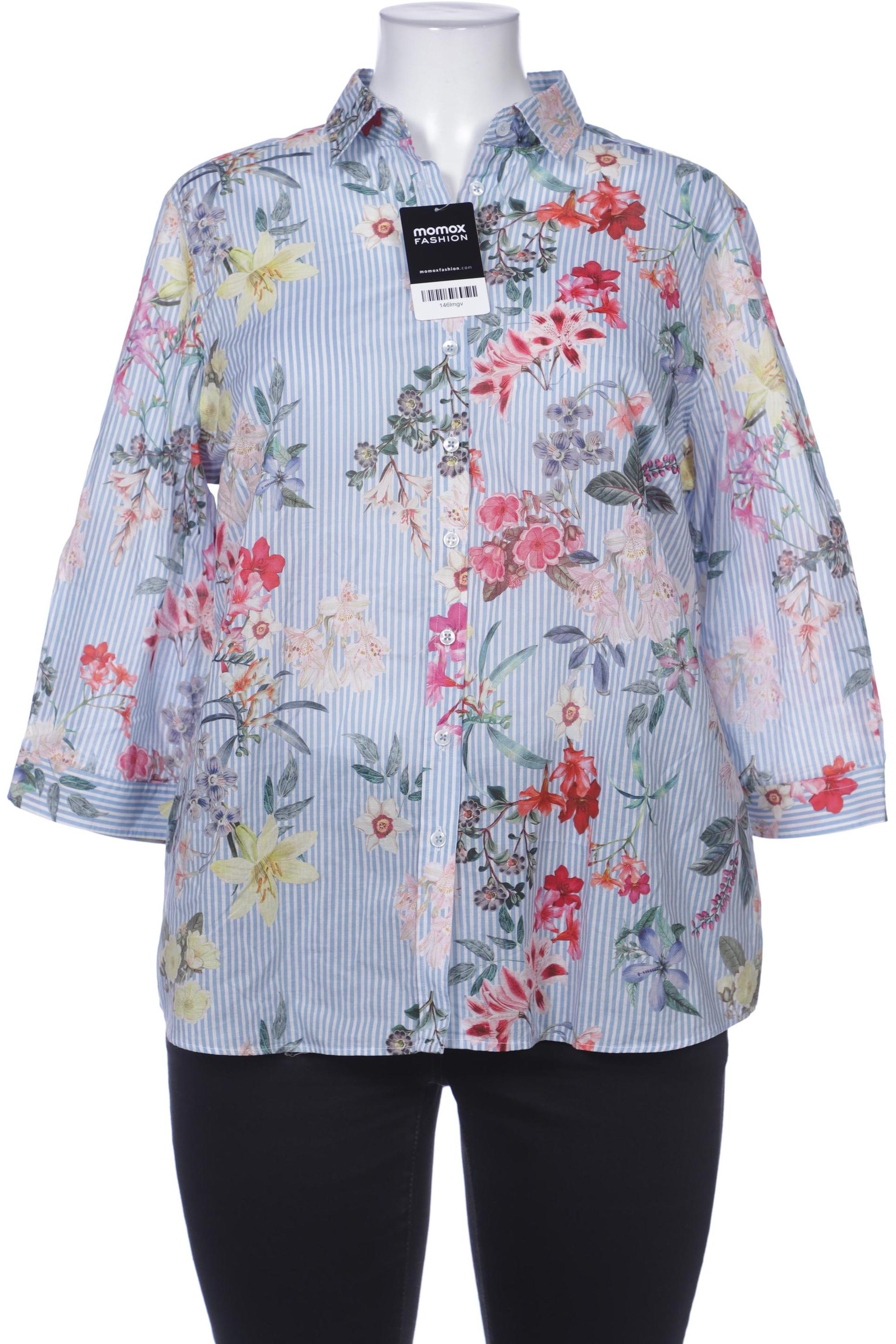 

eterna Damen Bluse, blau, Gr. 46