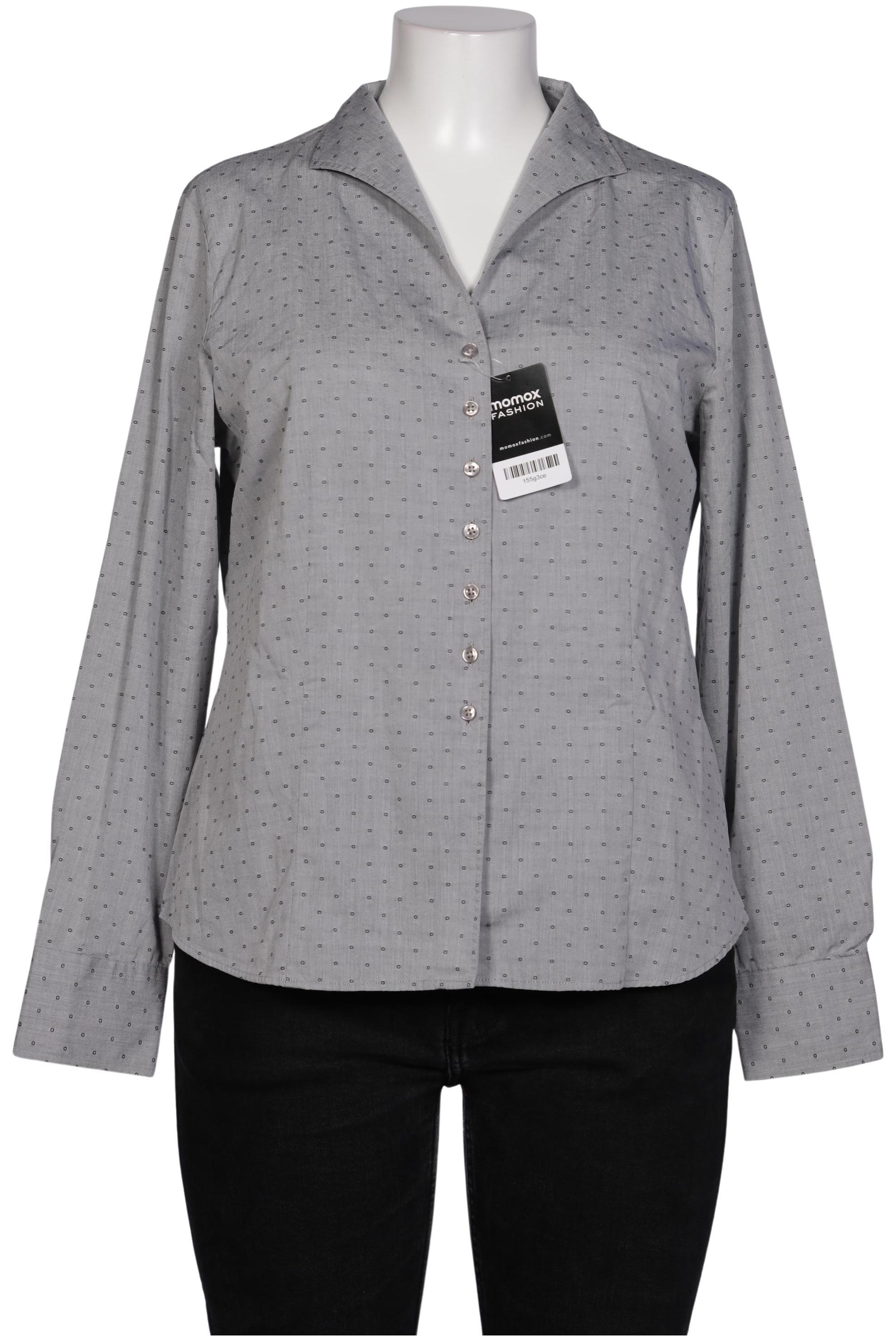 

eterna Damen Bluse, grau, Gr. 42