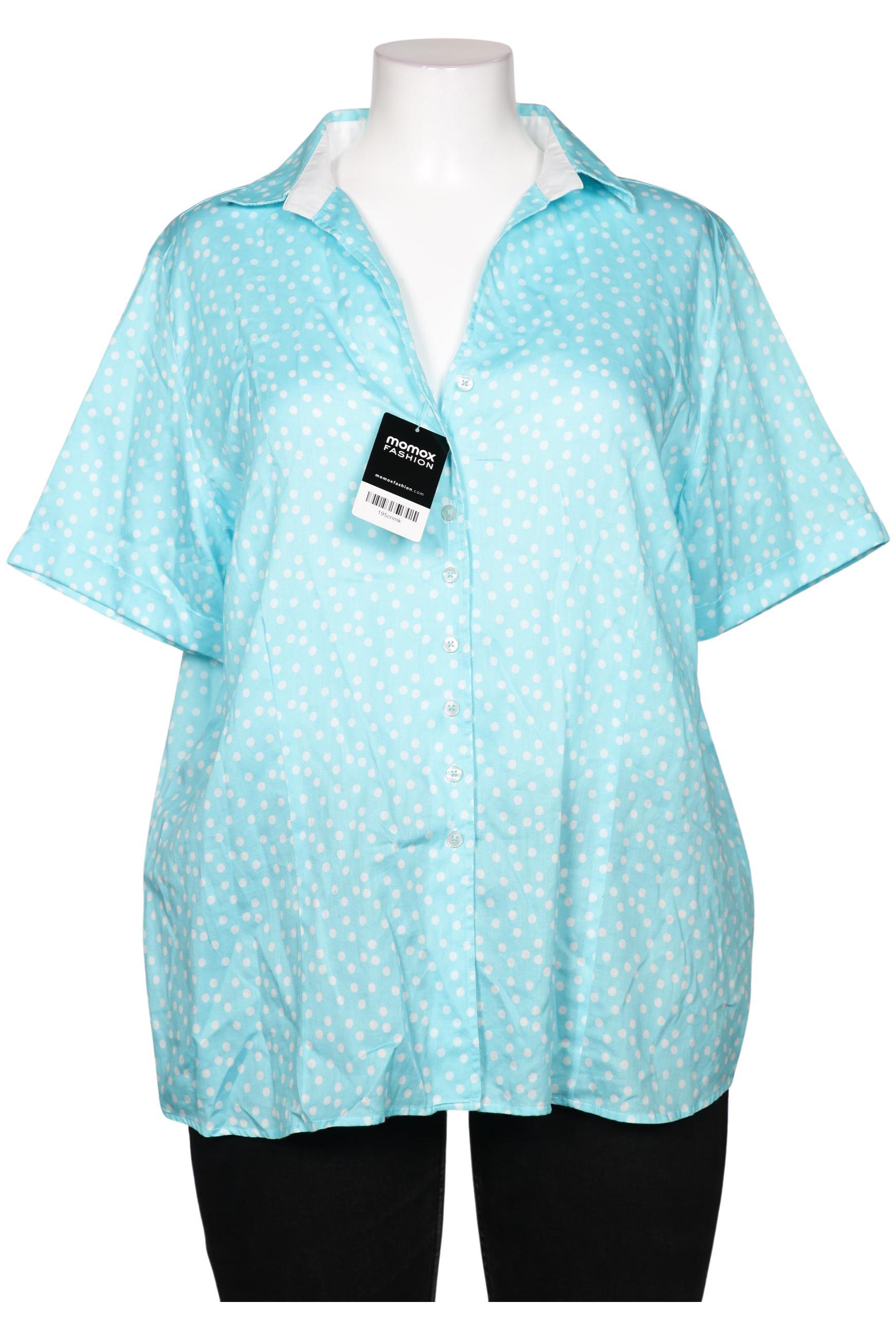 

eterna Damen Bluse, hellblau, Gr. 48