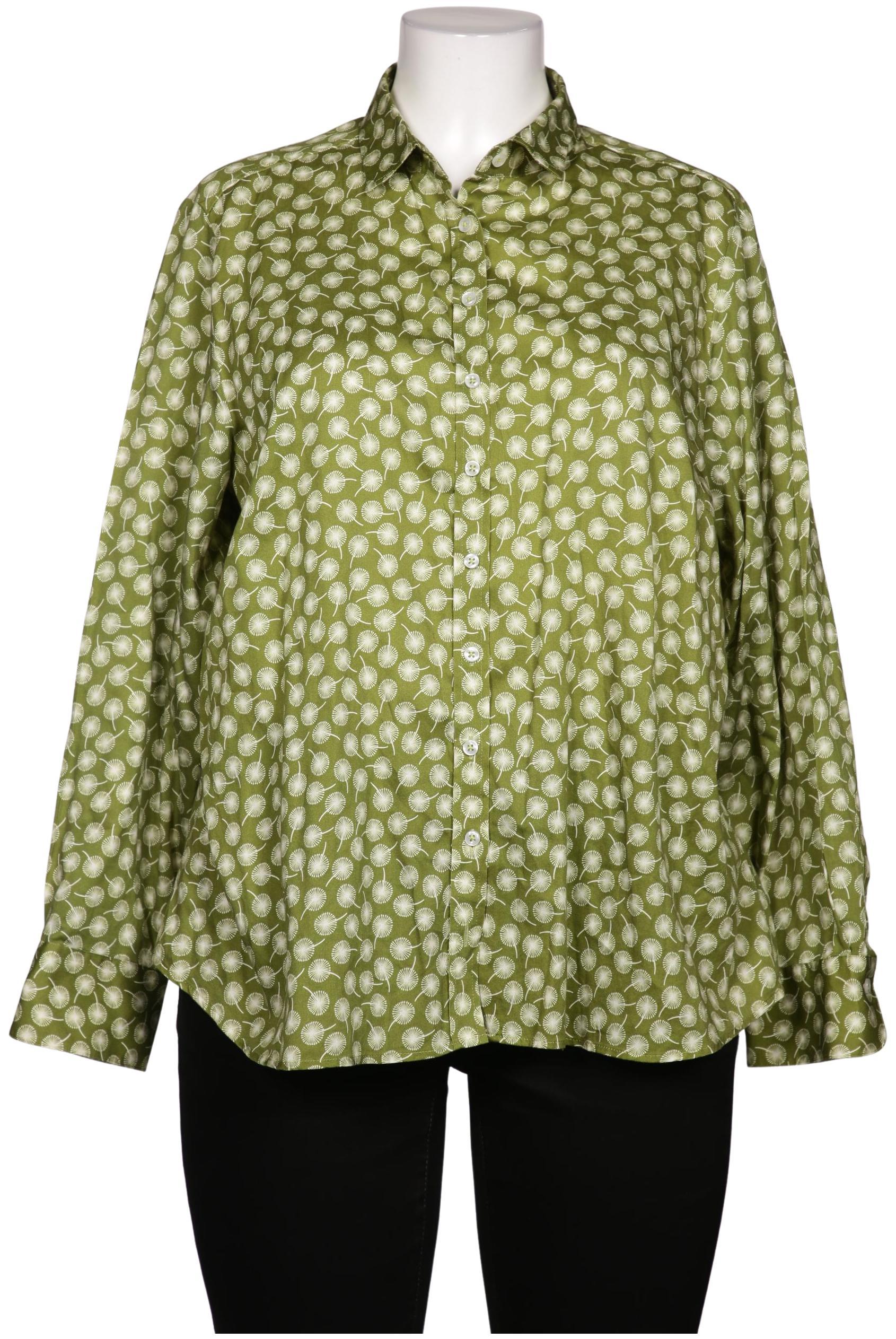 

eterna Damen Bluse, grün, Gr. 48