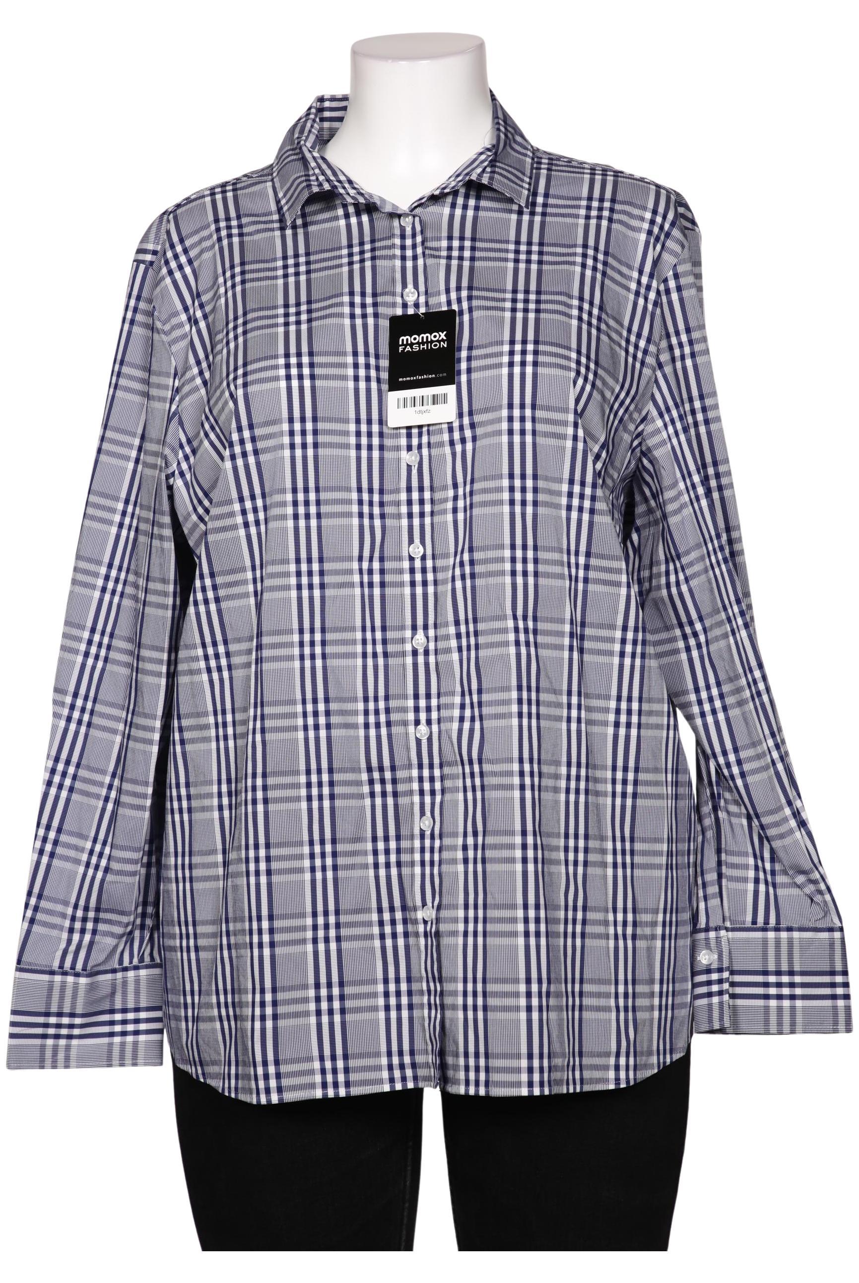 

eterna Damen Bluse, marineblau, Gr. 50