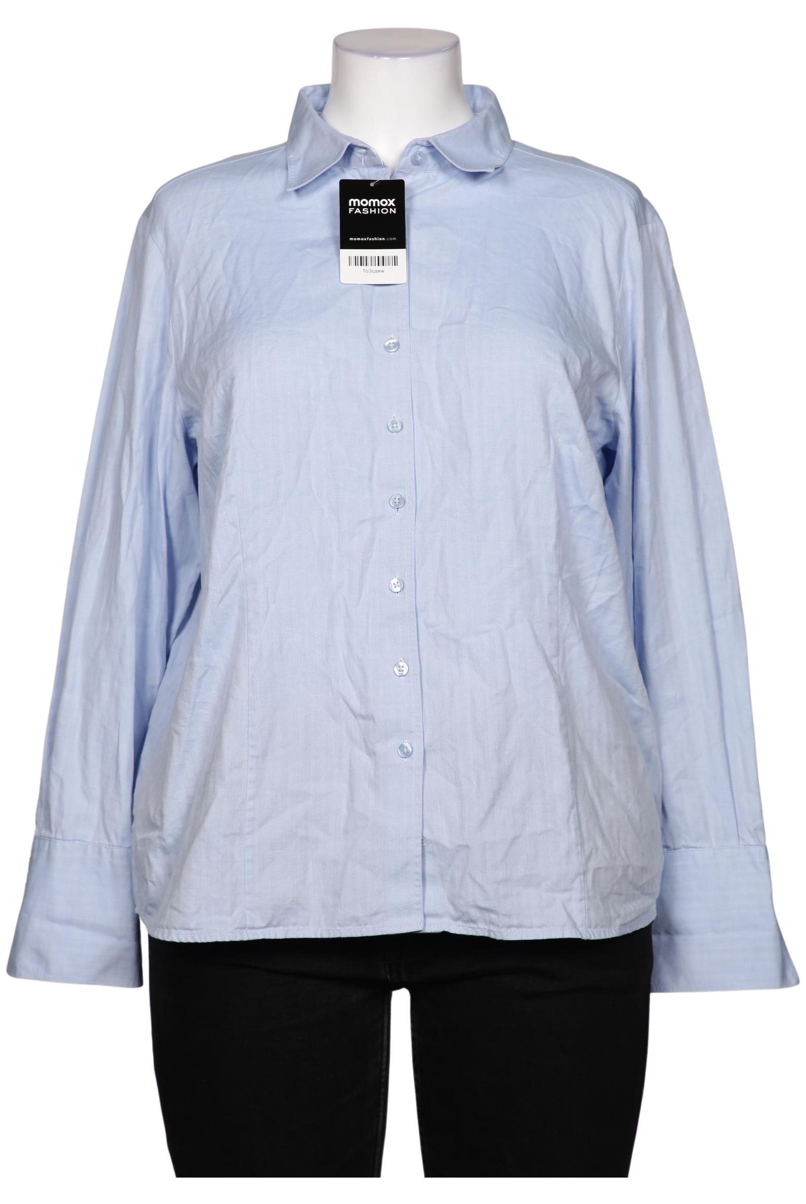 

eterna Damen Bluse, hellblau, Gr. 46