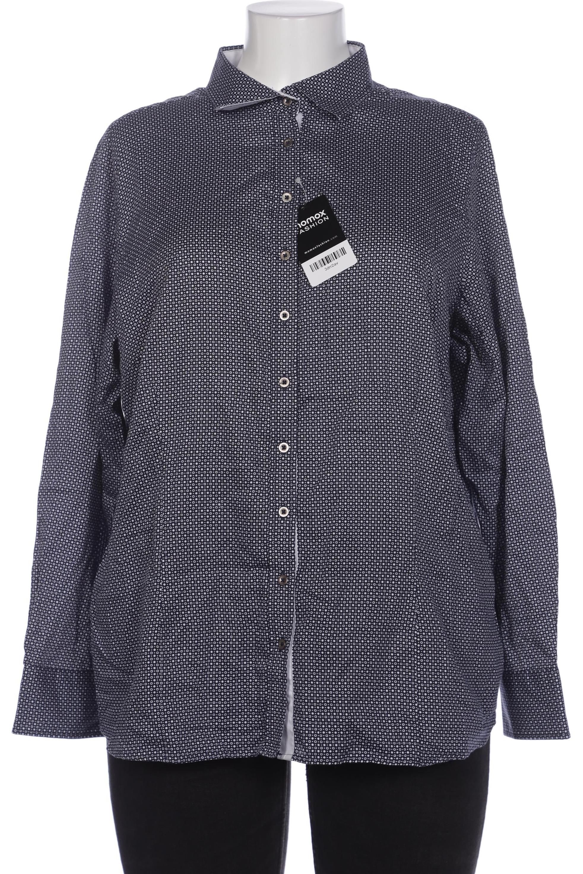 

eterna Damen Bluse, marineblau, Gr. 48