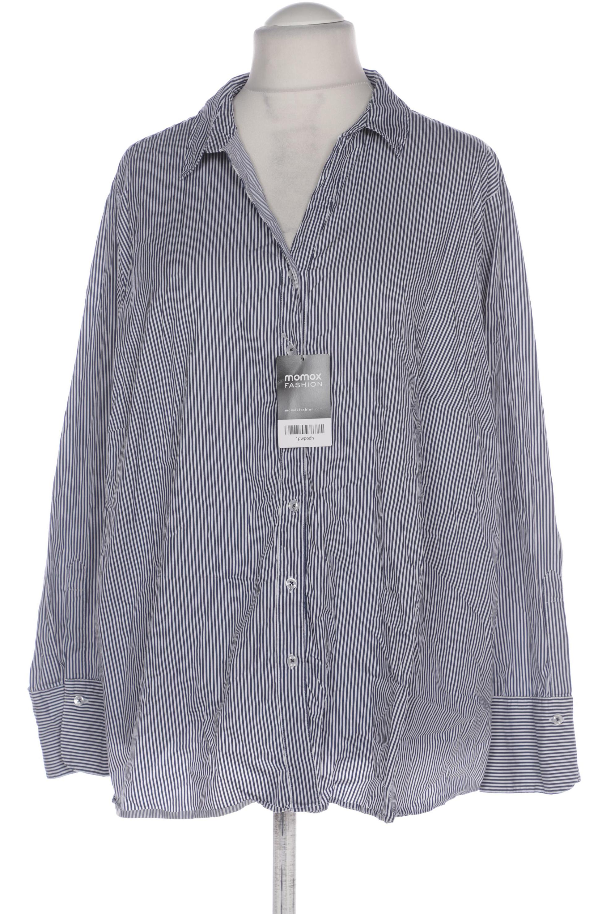 

eterna Damen Bluse, blau, Gr. 54