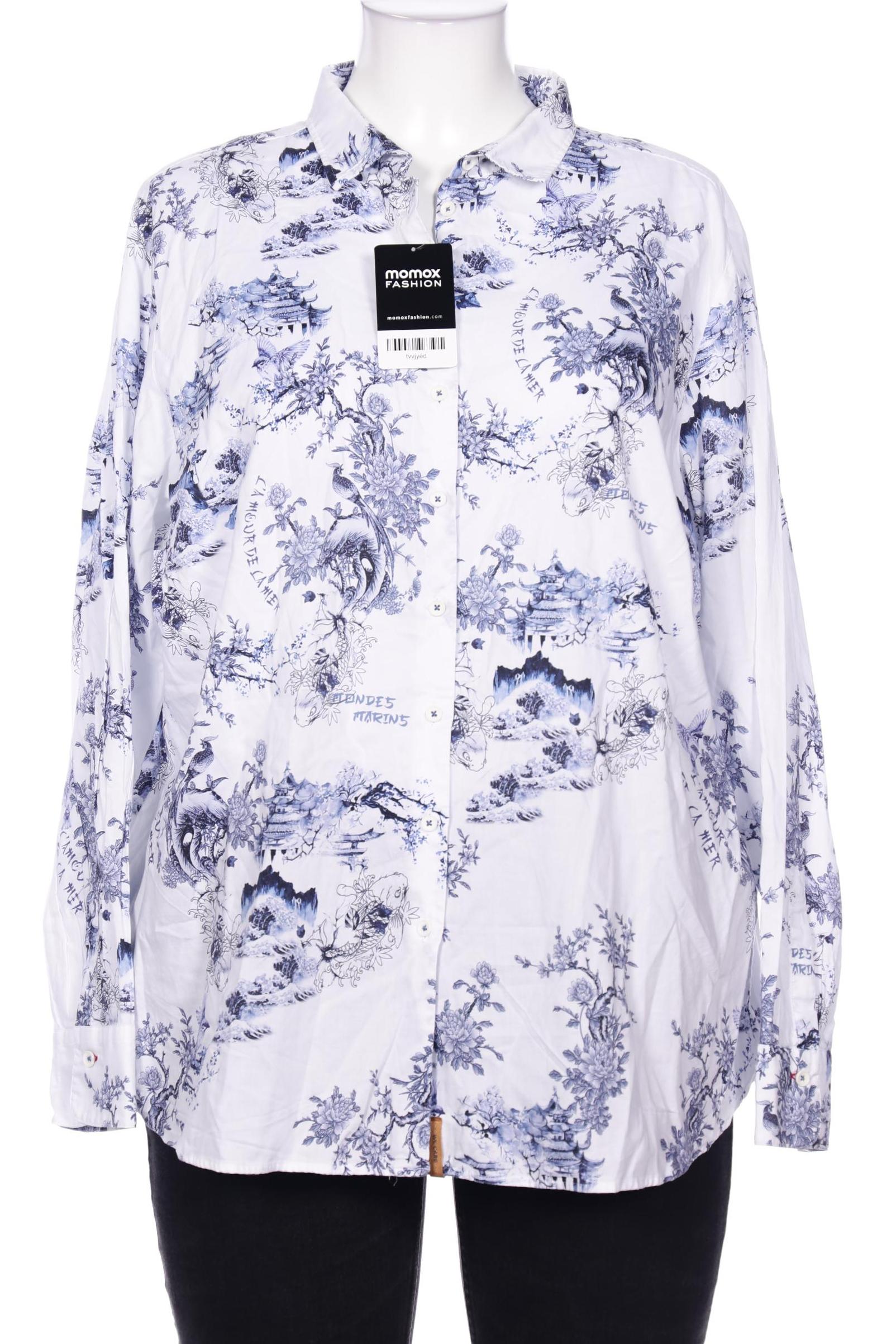 

eterna Damen Bluse, marineblau, Gr. 48