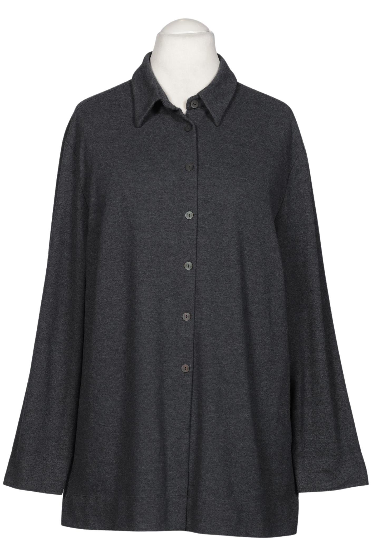 

eterna Damen Bluse, grau, Gr. 48