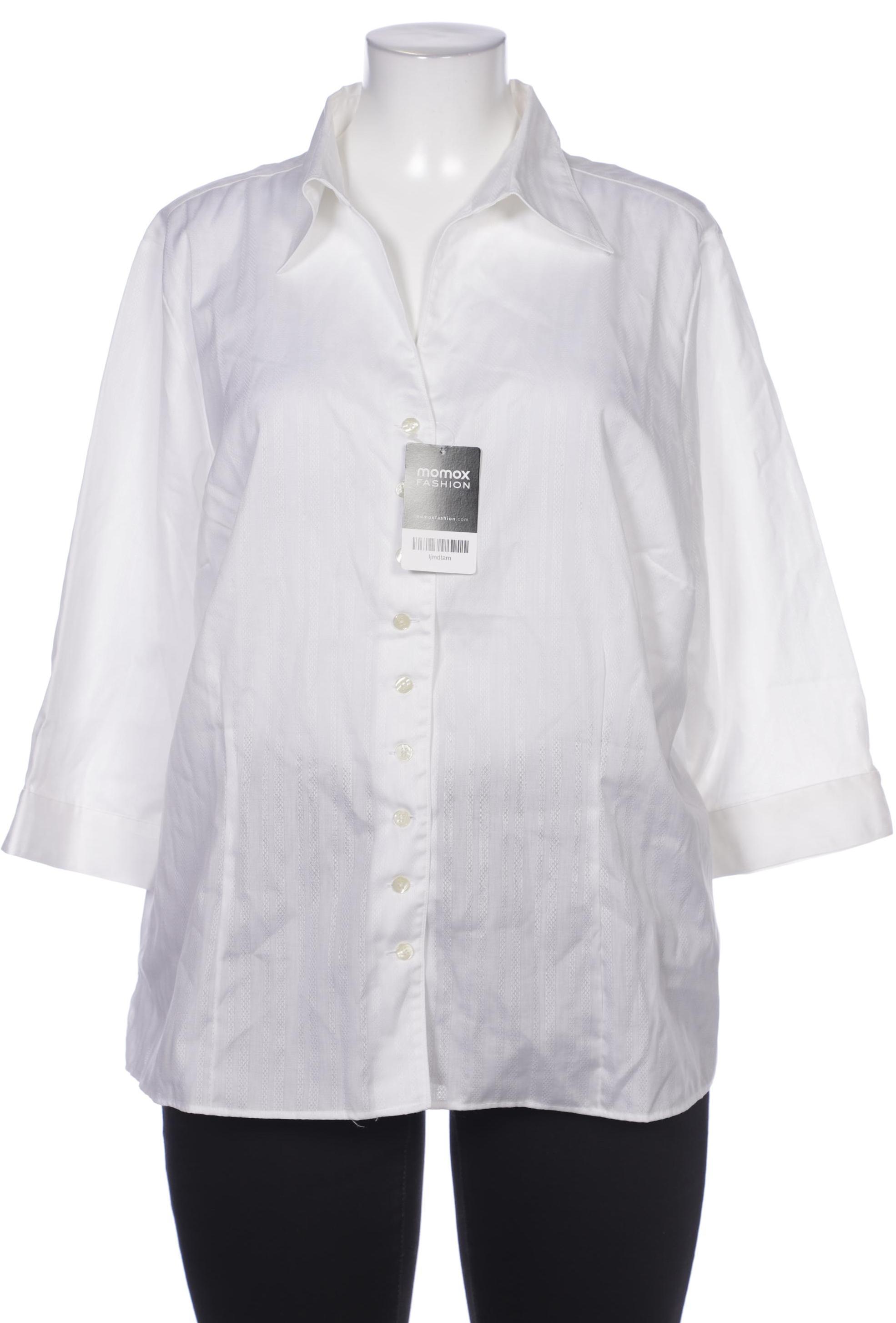 

eterna Damen Bluse, weiß, Gr. 50