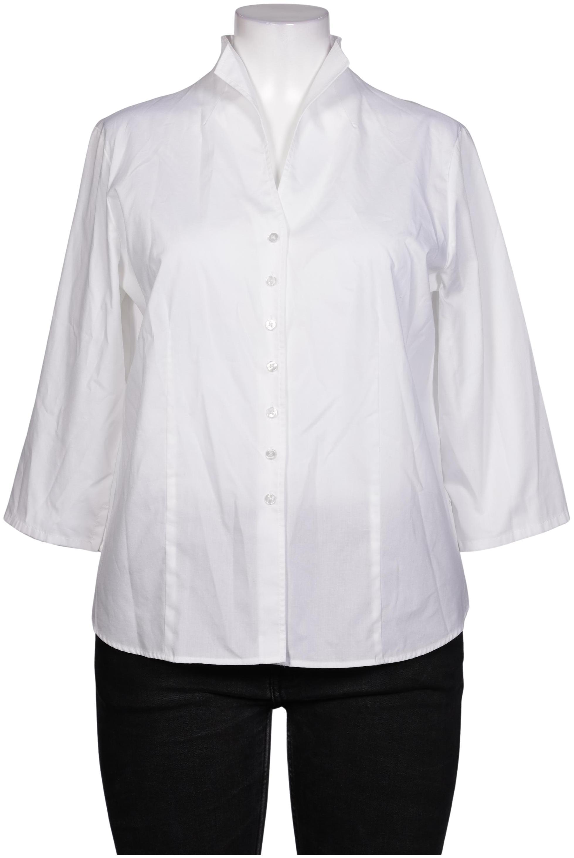 

eterna Damen Bluse, weiß, Gr. 44