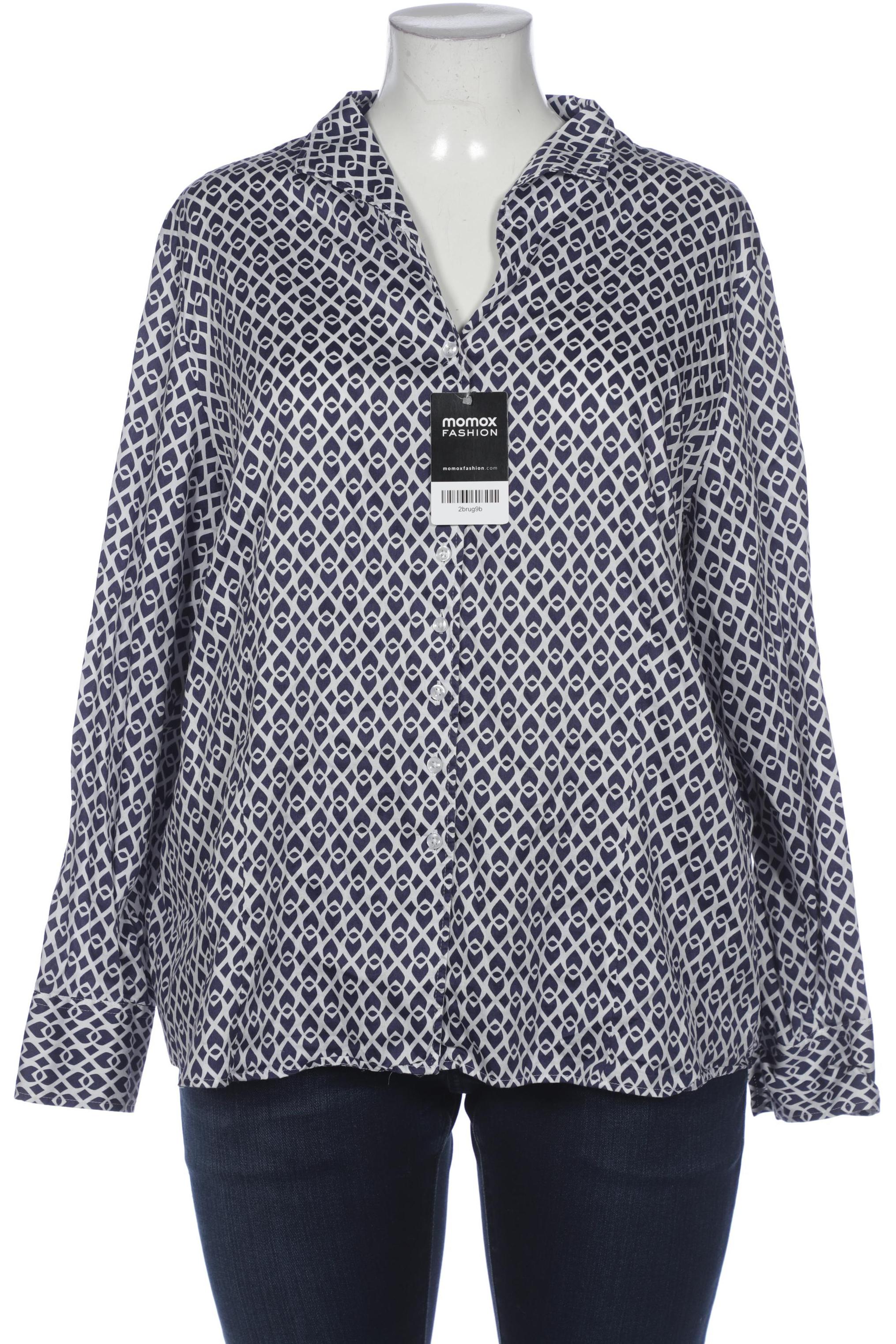 

eterna Damen Bluse, marineblau, Gr. 50