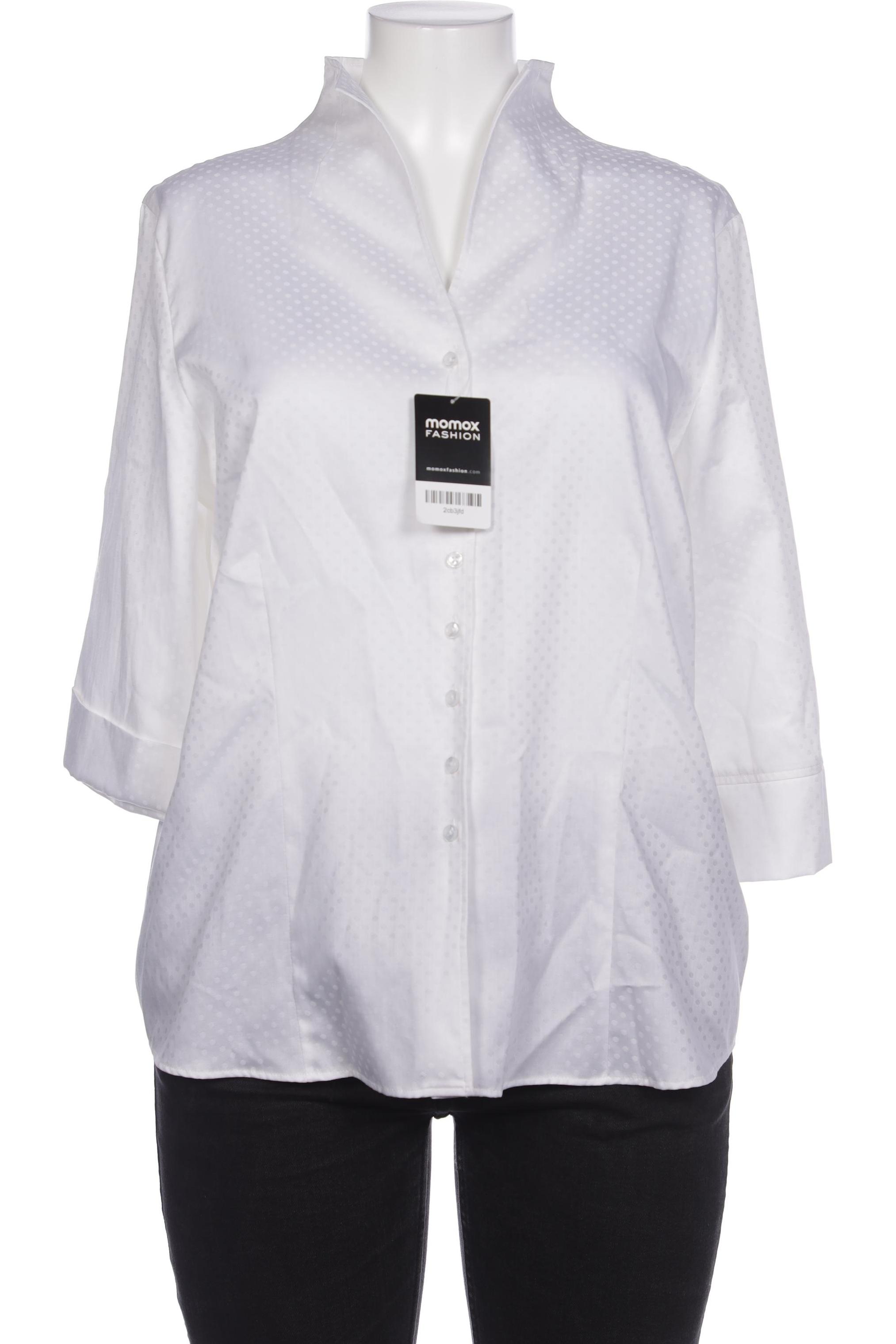 

eterna Damen Bluse, weiß, Gr. 46
