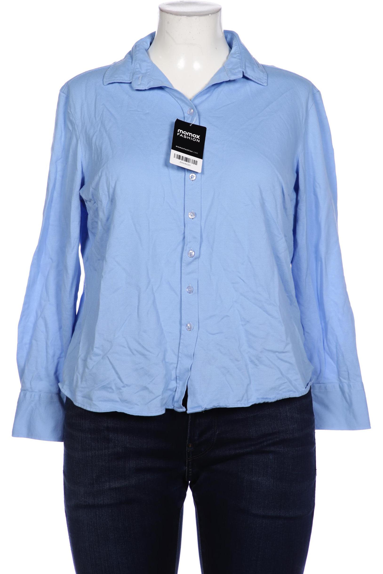 

eterna Damen Bluse, blau, Gr. 44