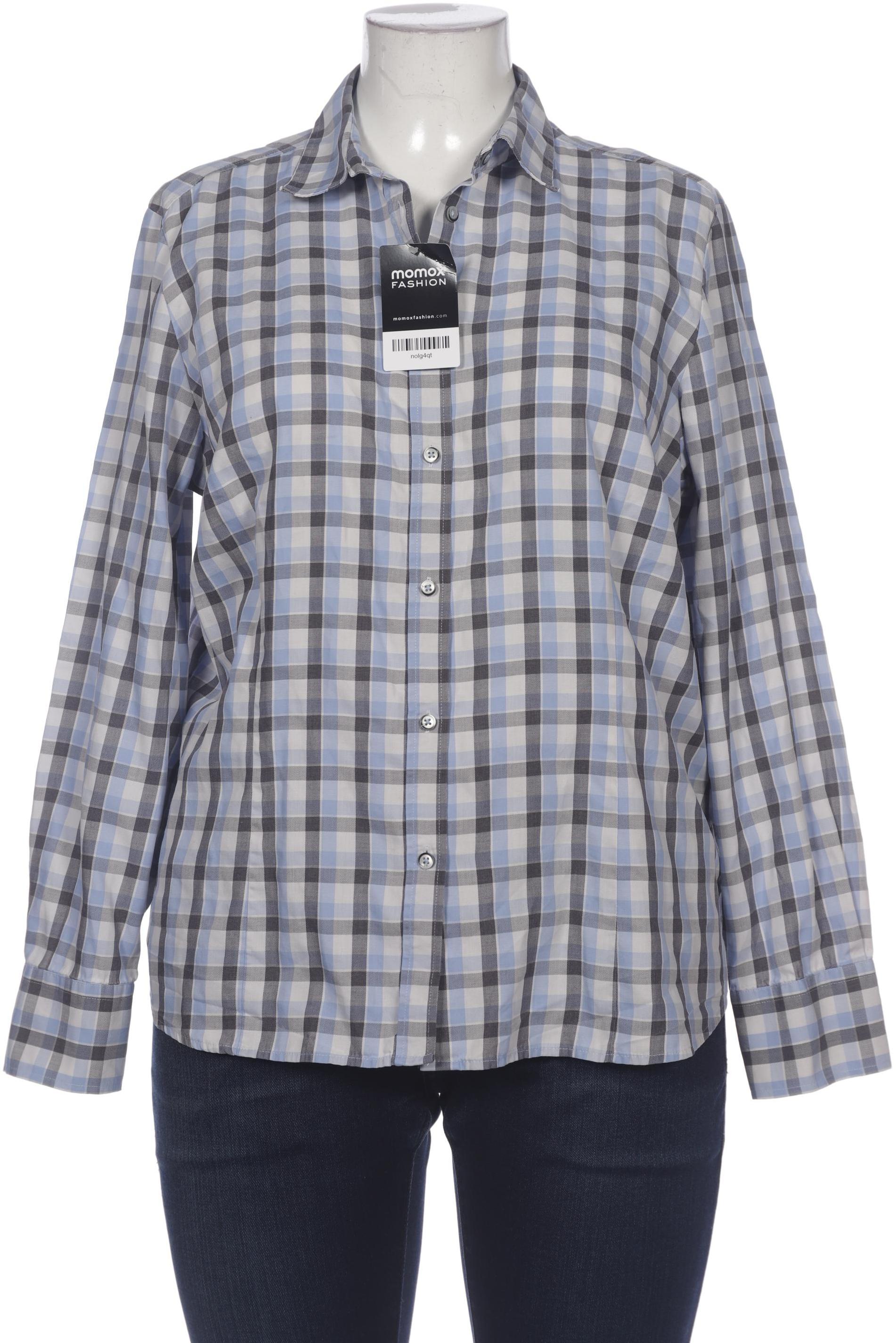

eterna Damen Bluse, blau, Gr. 46