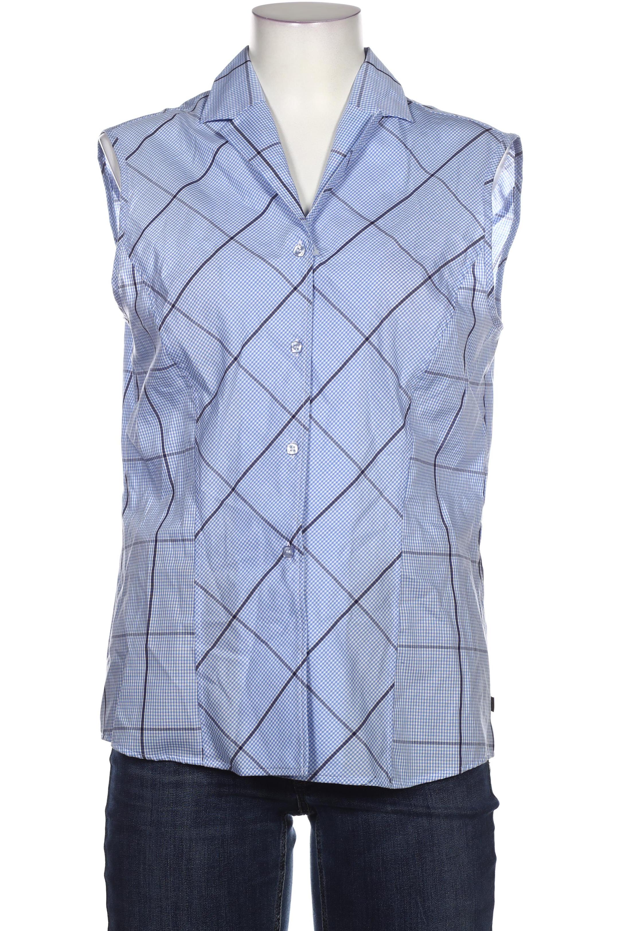 

eterna Damen Bluse, blau, Gr. 42