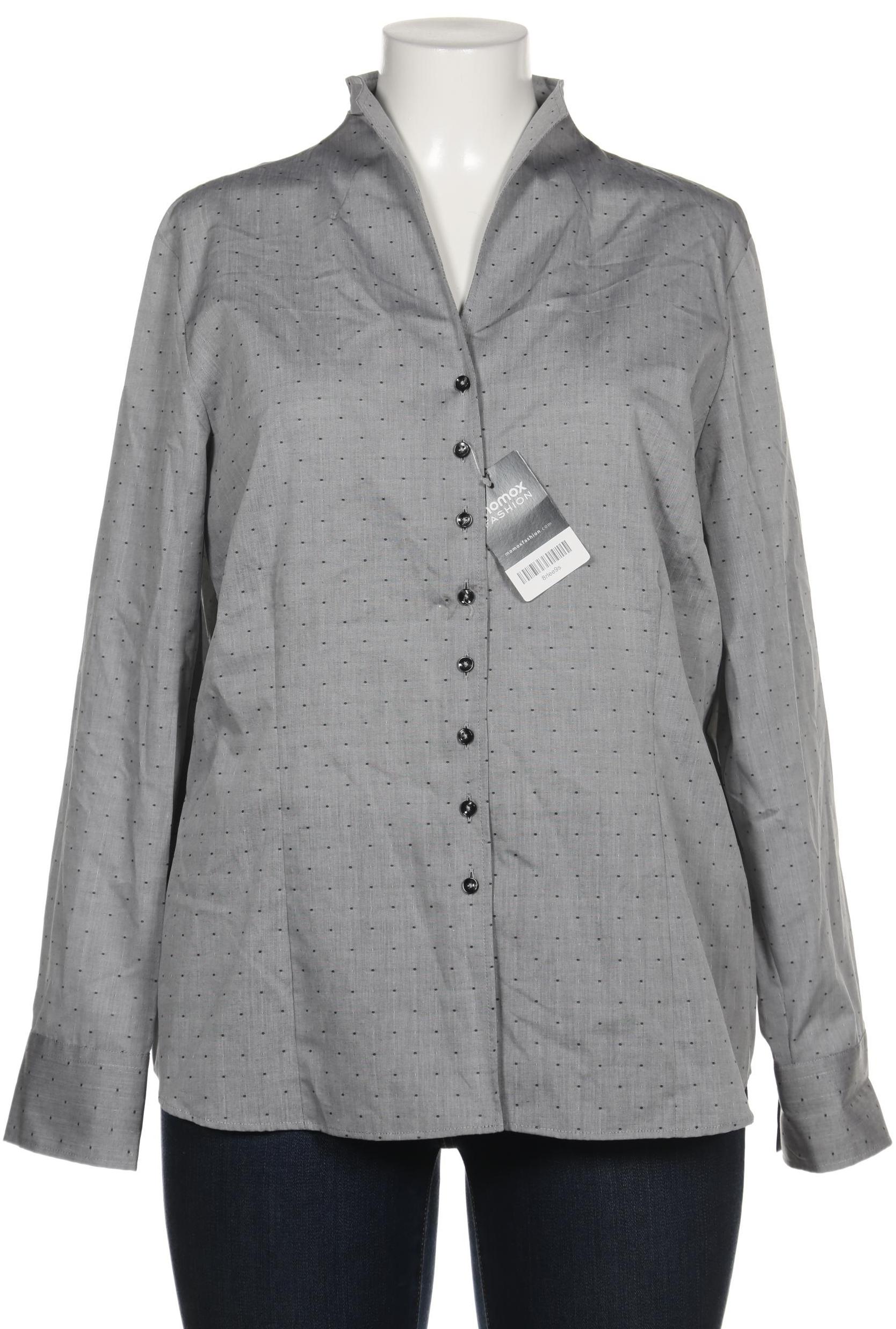 

eterna Damen Bluse, grau, Gr. 46