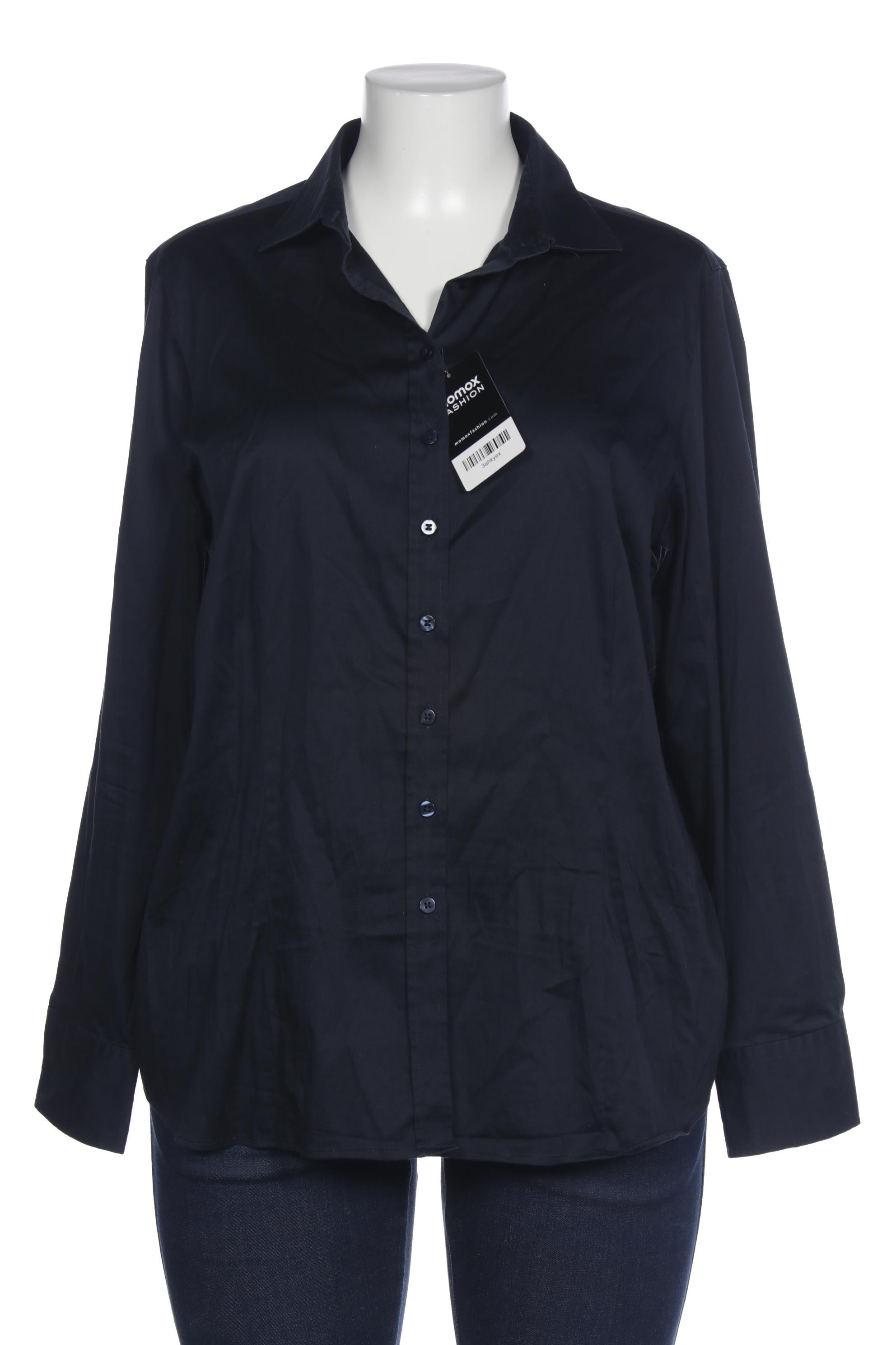 

eterna Damen Bluse, marineblau, Gr. 46
