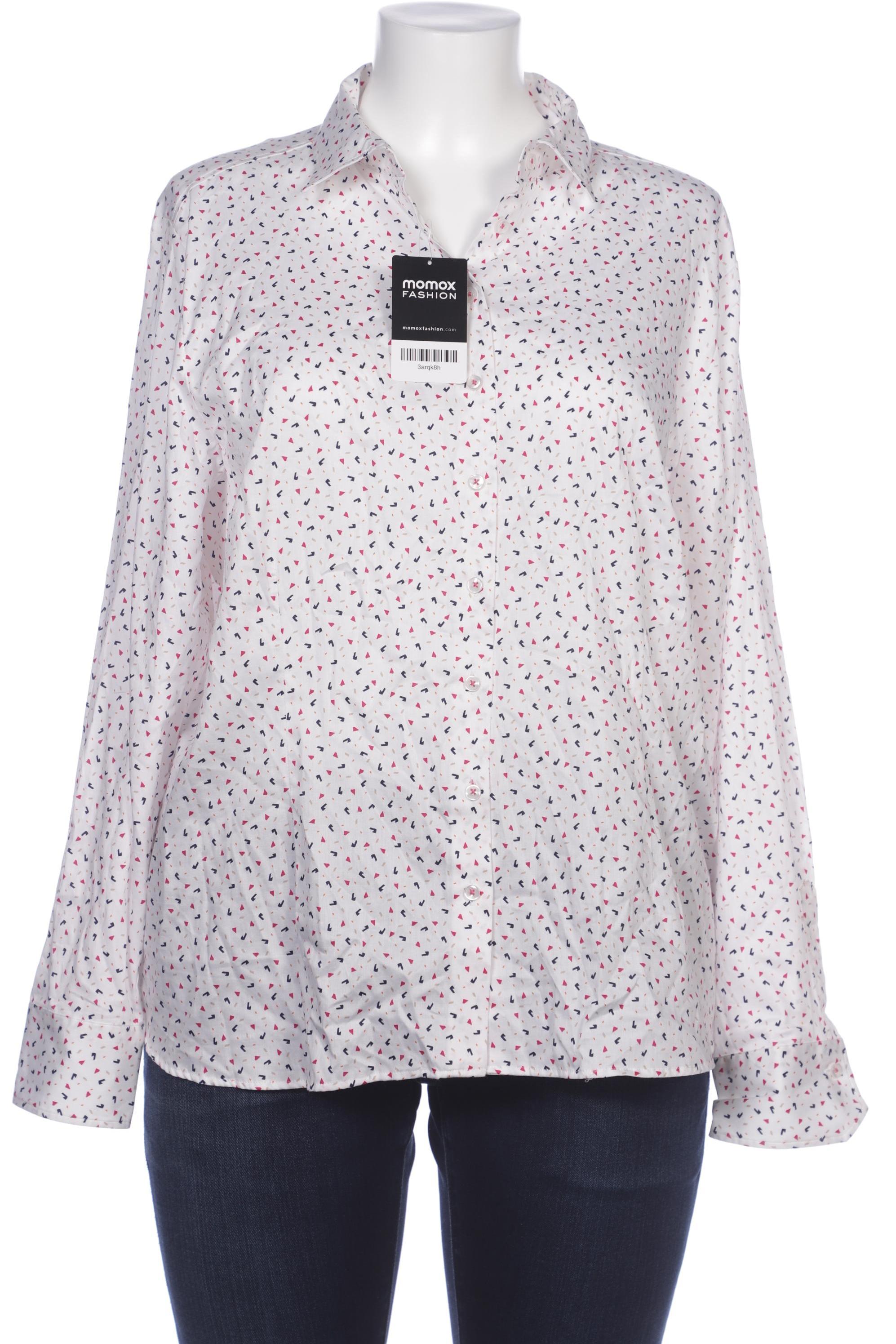 

eterna Damen Bluse, weiß, Gr. 48