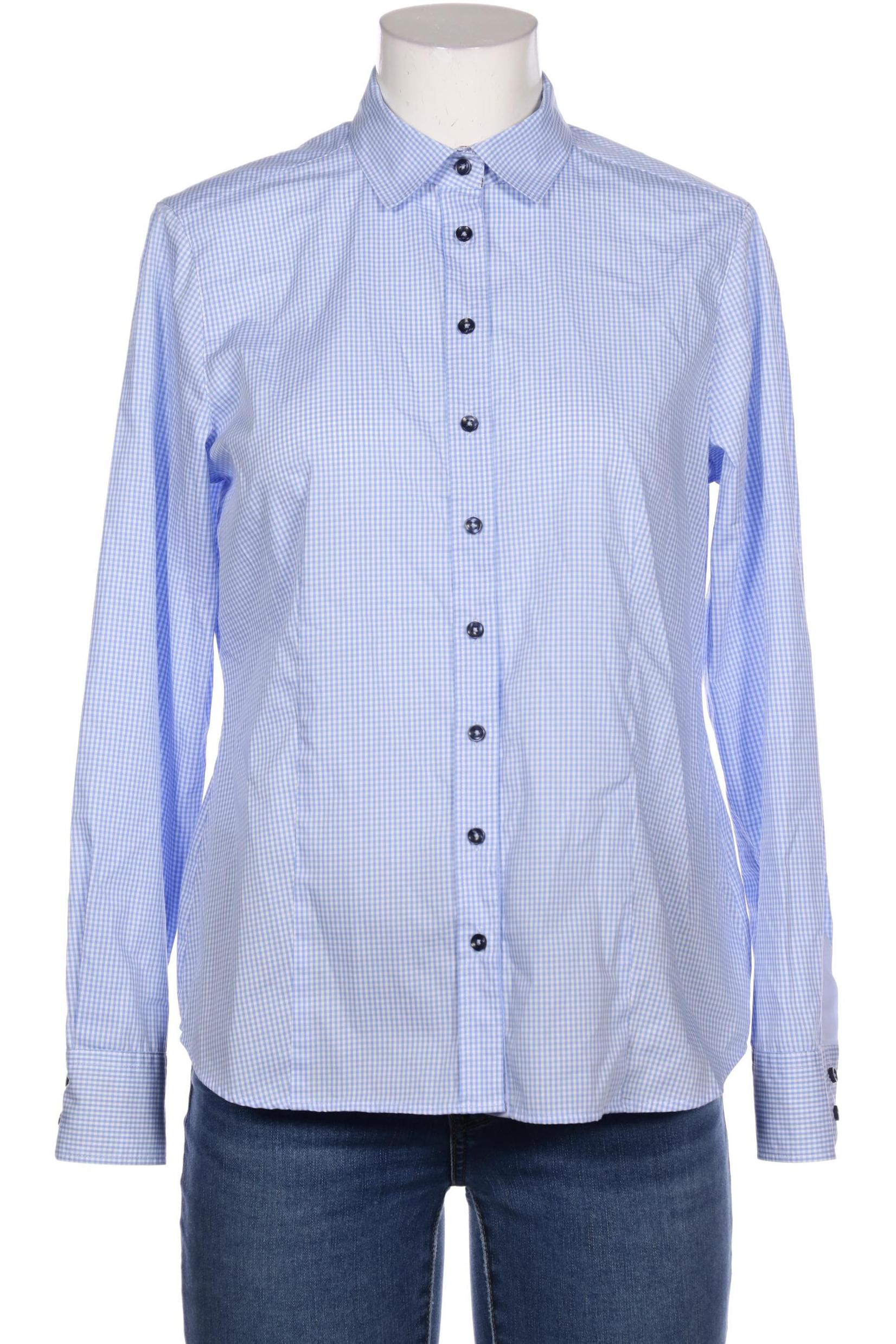 

eterna Damen Bluse, blau, Gr. 40