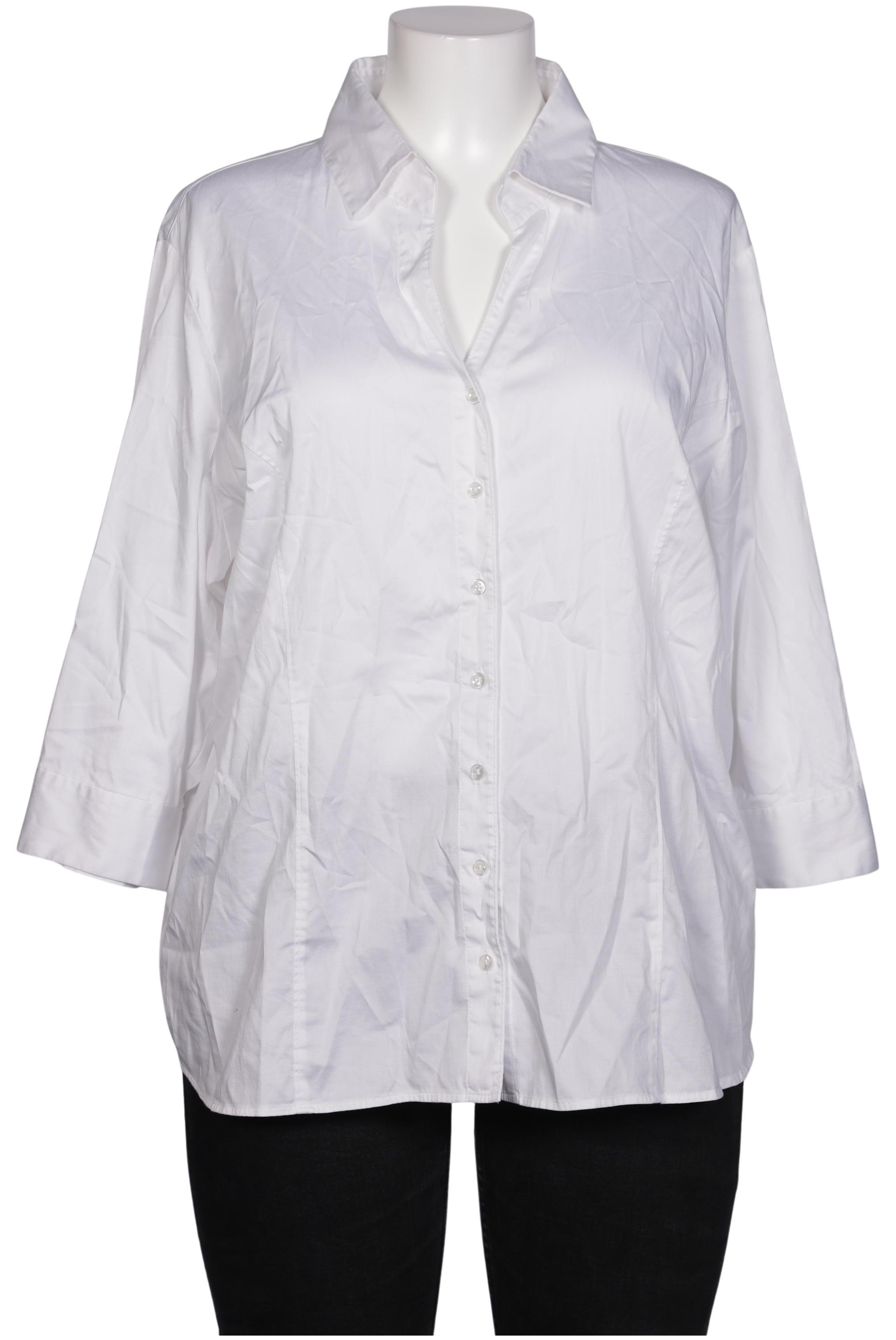 

eterna Damen Bluse, weiß, Gr. 50