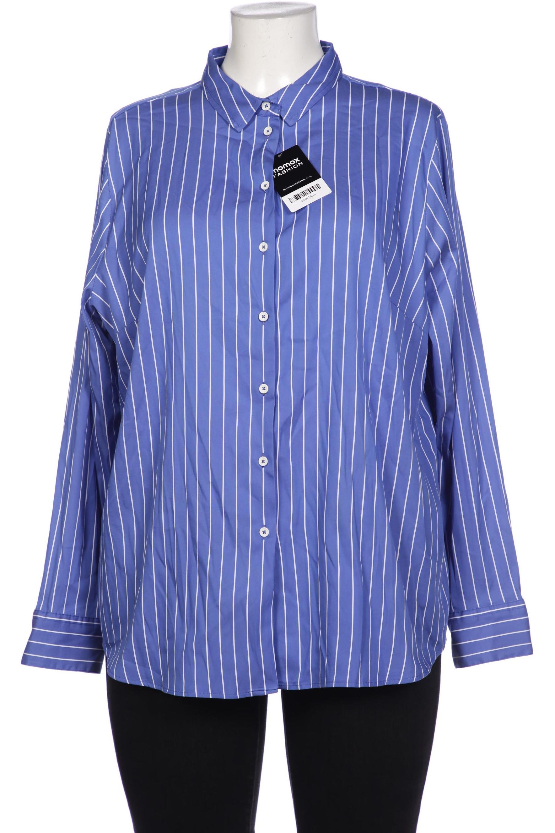 

eterna Damen Bluse, blau, Gr. 46