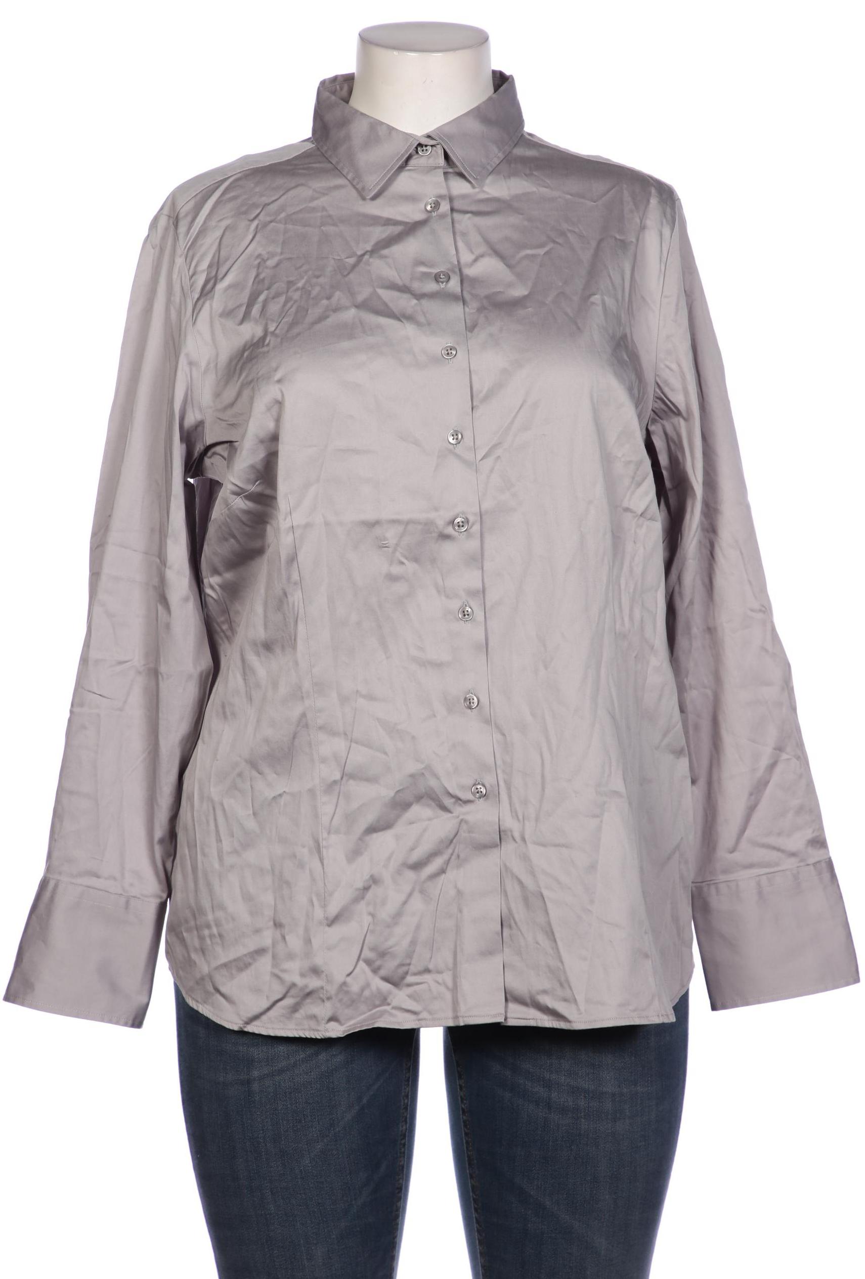 

eterna Damen Bluse, grau, Gr. 46
