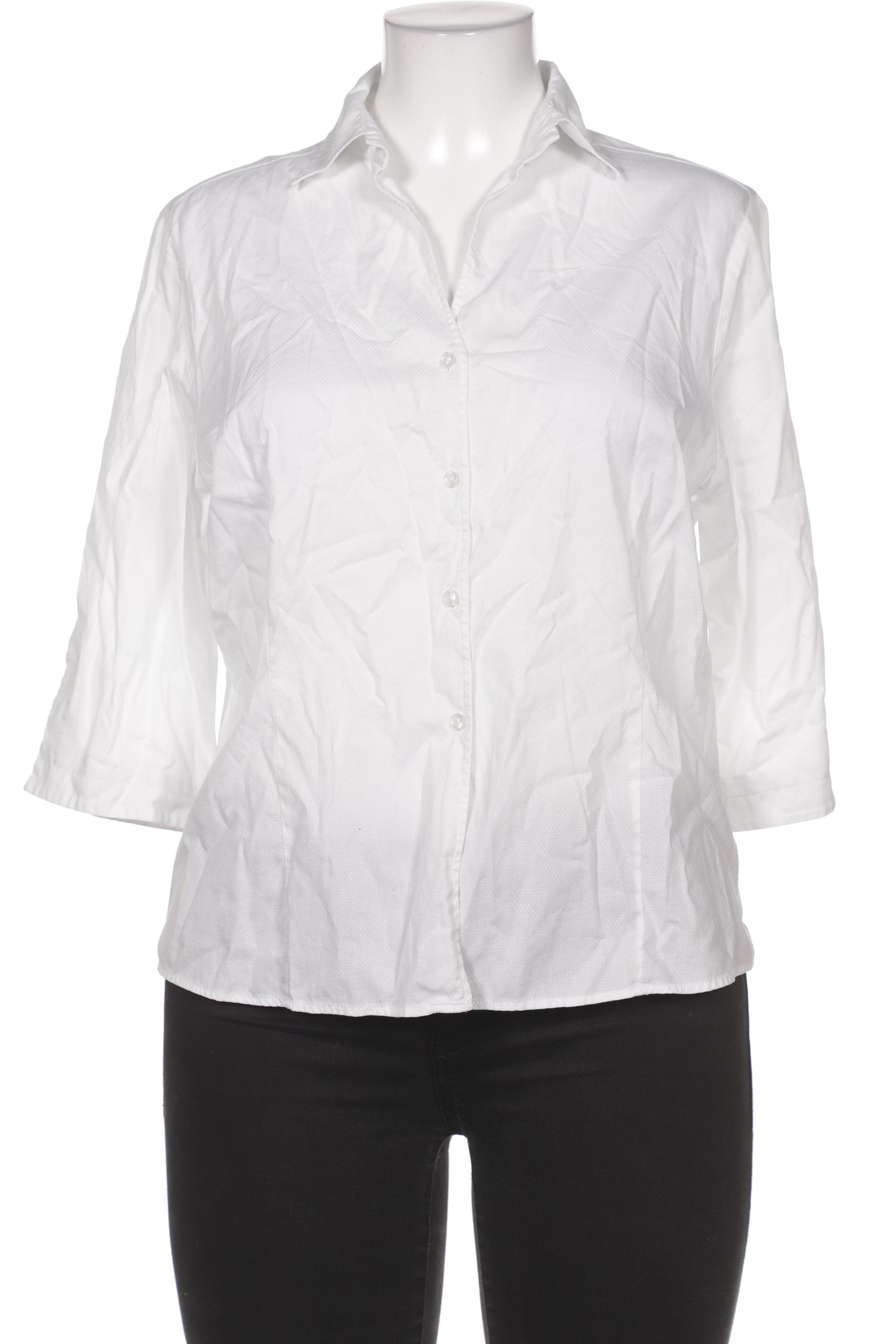 

eterna Damen Bluse, weiß, Gr. 44