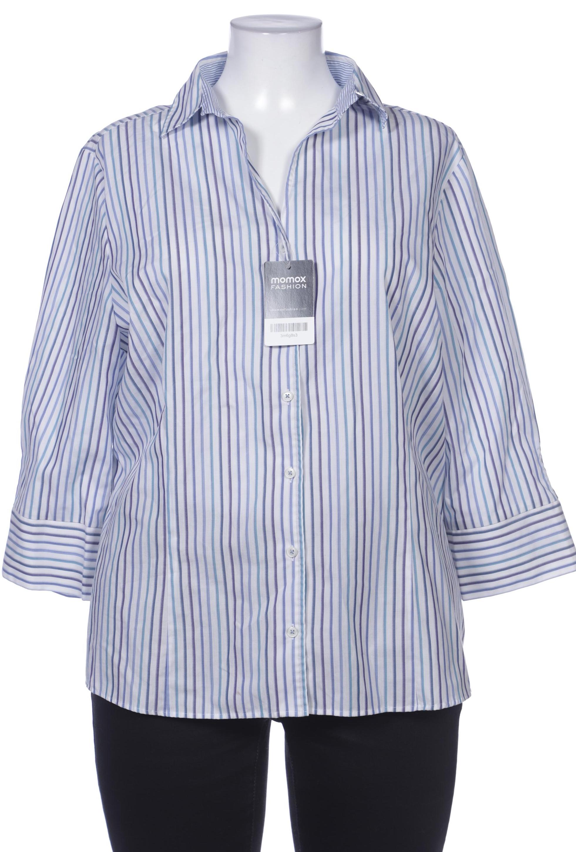 

eterna Damen Bluse, blau, Gr. 46