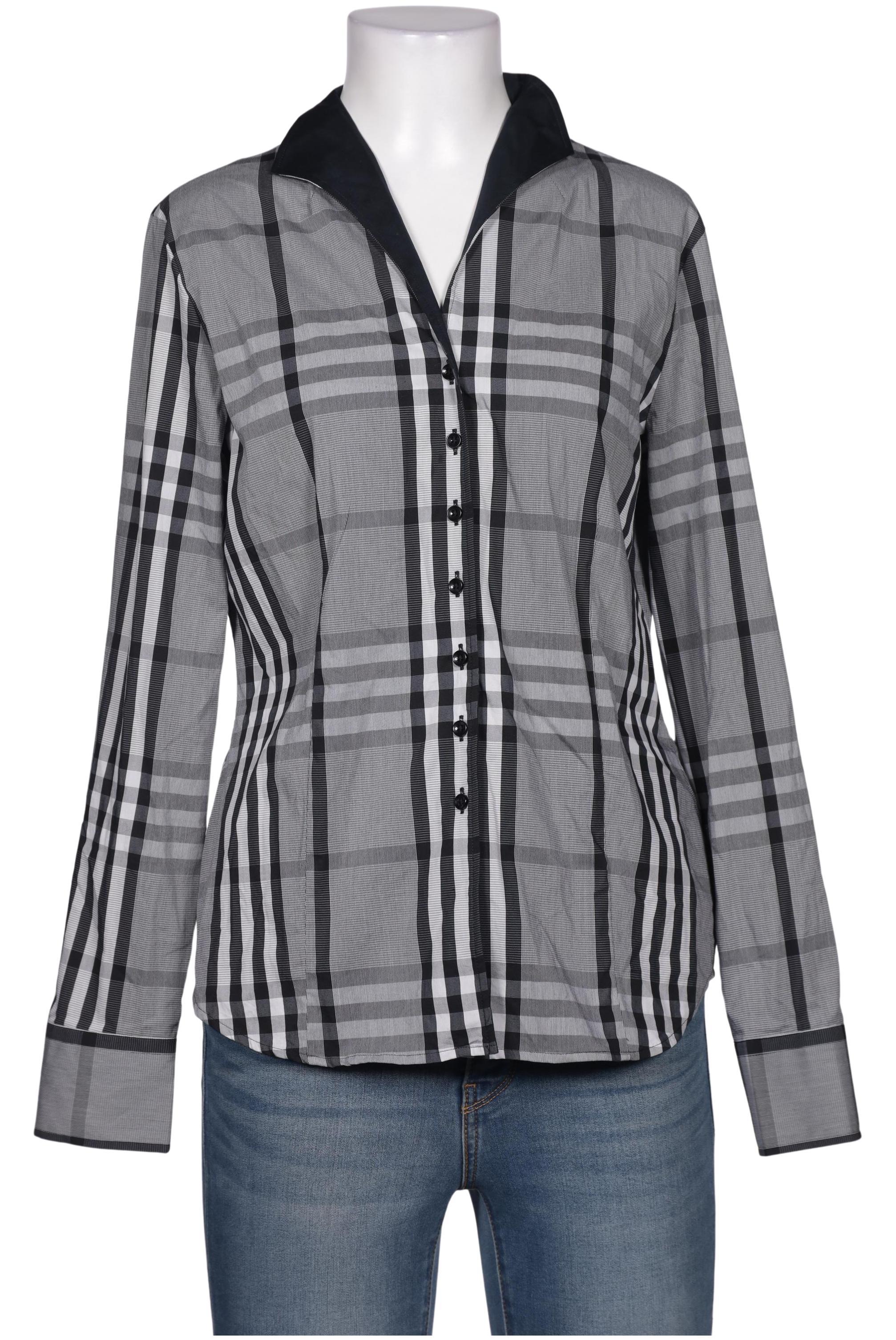 

eterna Damen Bluse, grau, Gr. 38