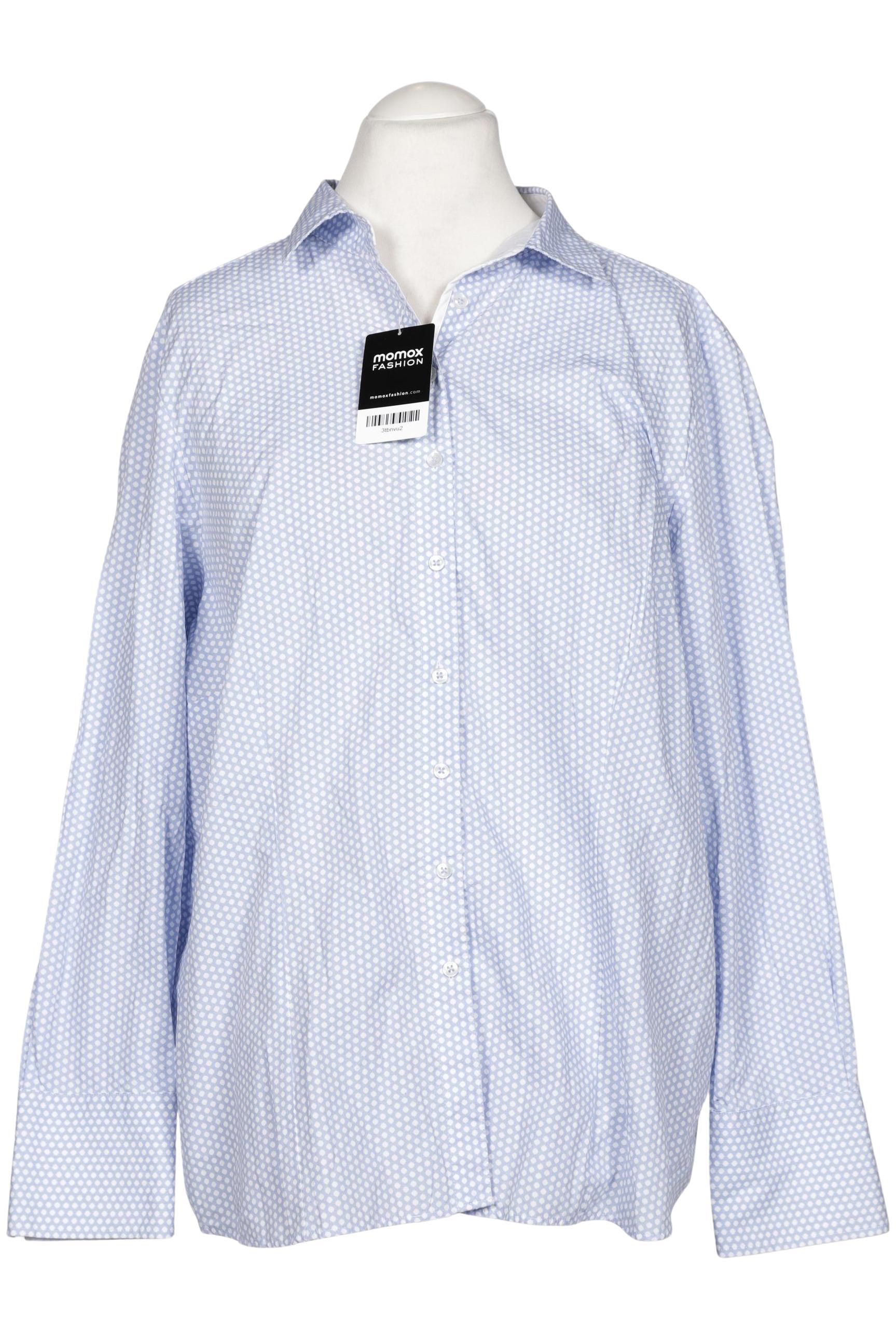 

eterna Damen Bluse, hellblau, Gr. 48