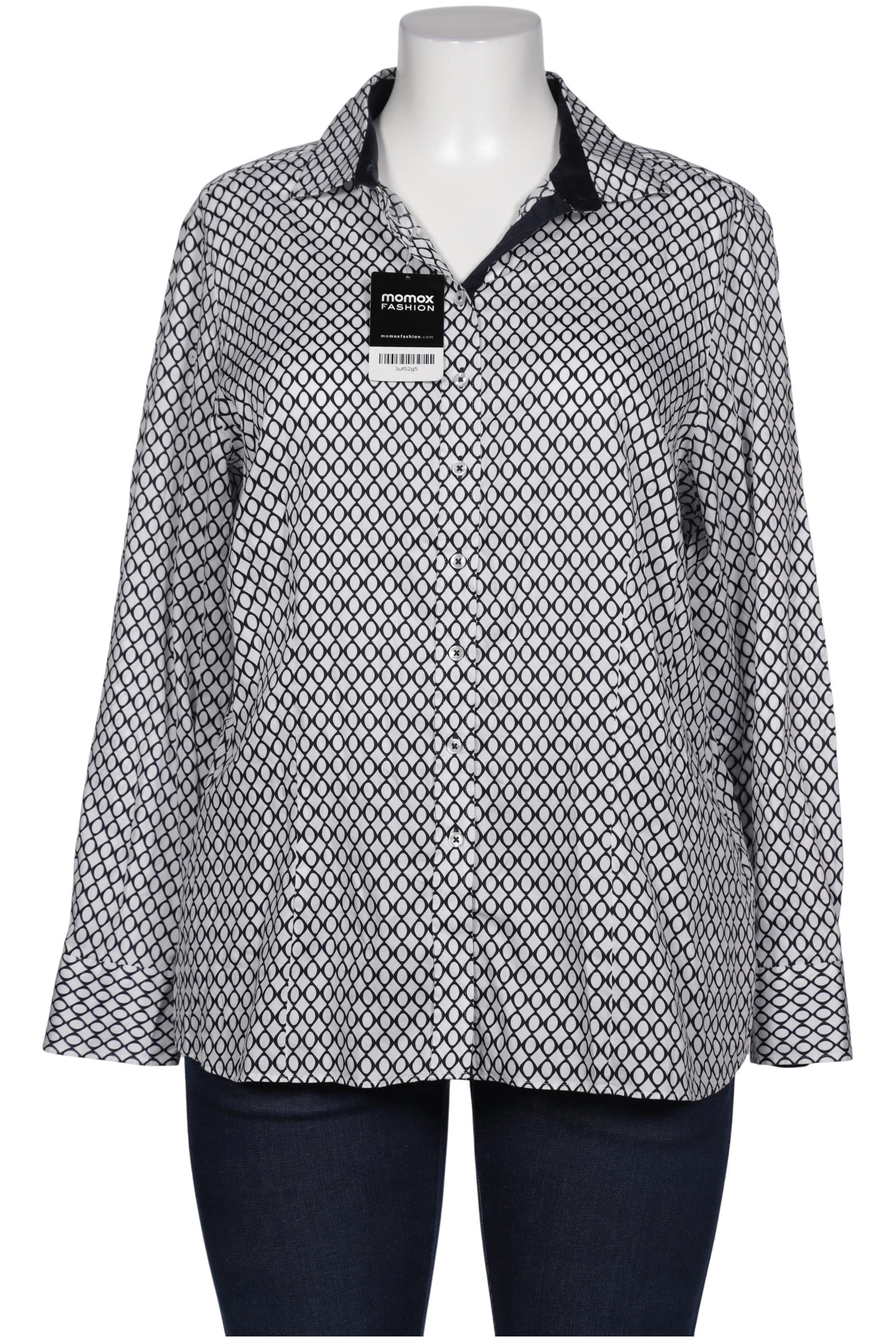 

eterna Damen Bluse, weiß, Gr. 46