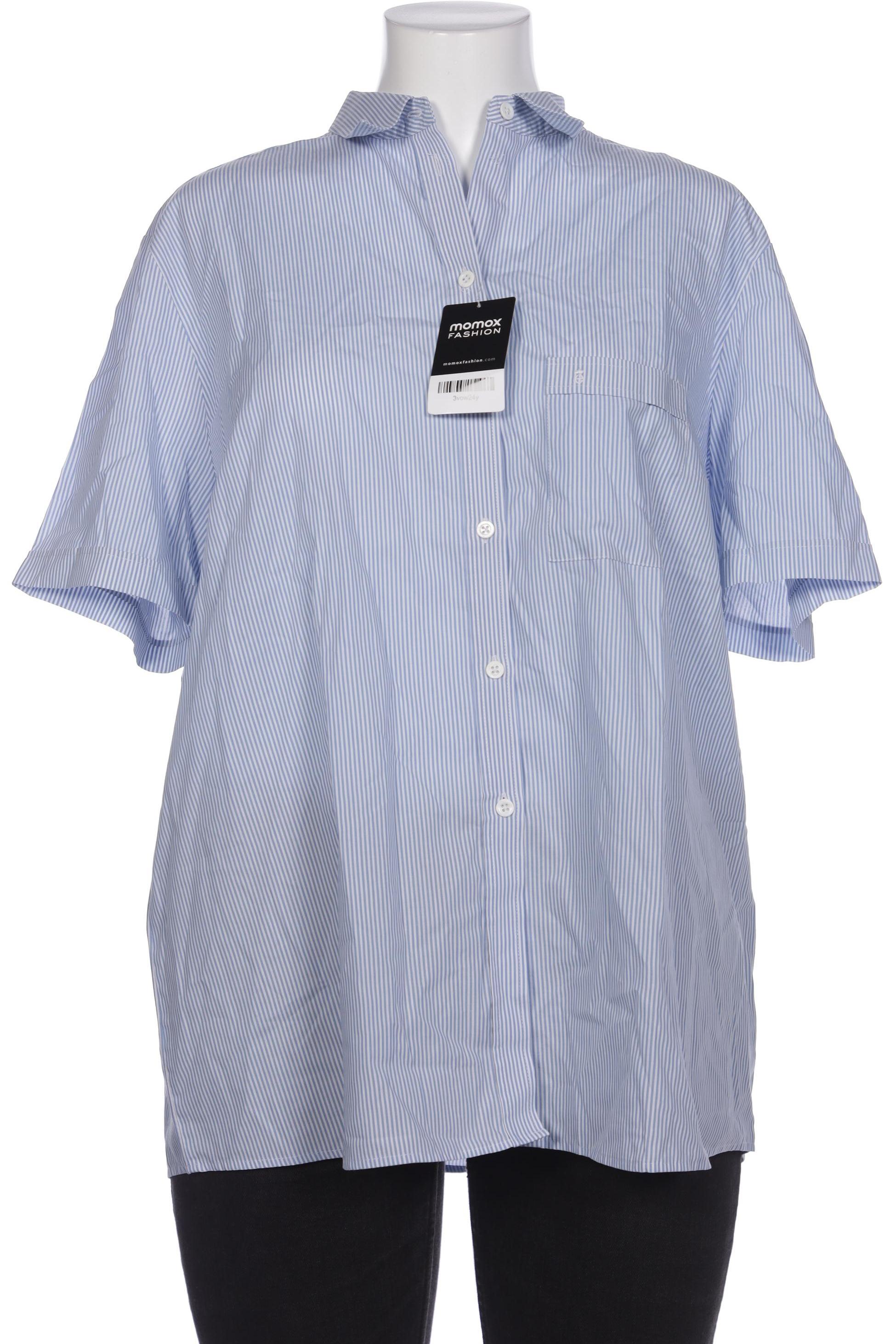 

eterna Damen Bluse, blau, Gr. 48