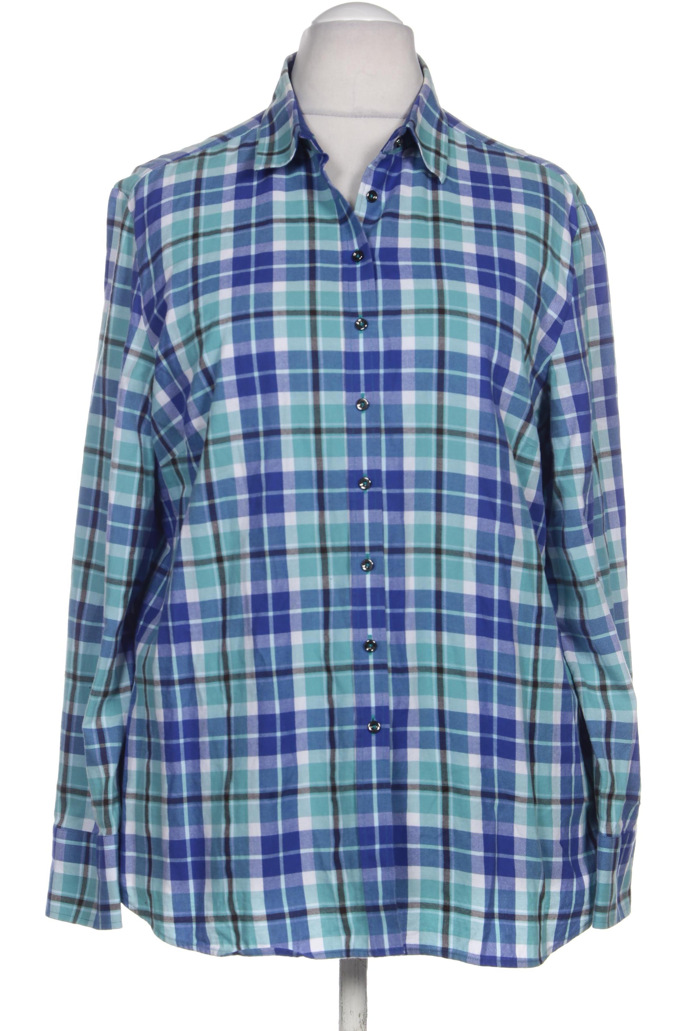 

eterna Damen Bluse, blau, Gr. 46